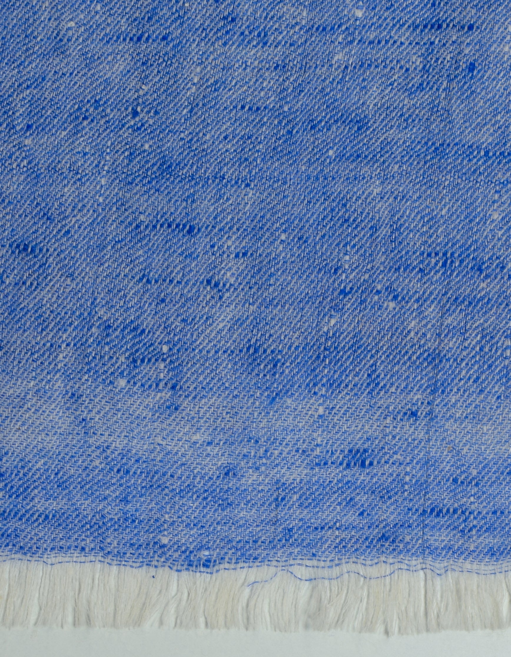 Handwoven Check Ikat Pattern Cashmere Pashmina Stole - Kashmir Box