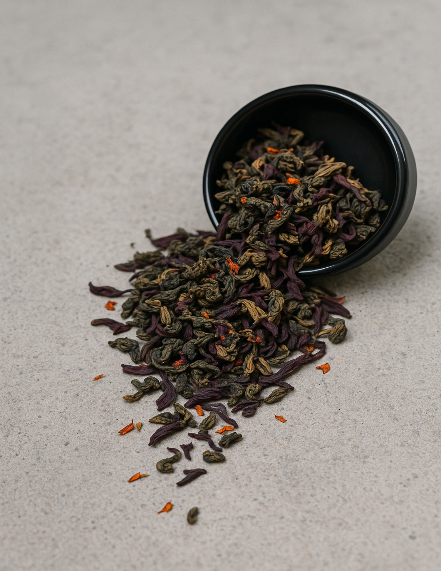 Hibiscus Rose Tea | Gudhal Gulab Chai |Best Herbal Flower Tea | Green Tea Leaves| Skin Detox Tea | Refreshing Tea | Uplifts Mood (50 g) - Kashmir Box