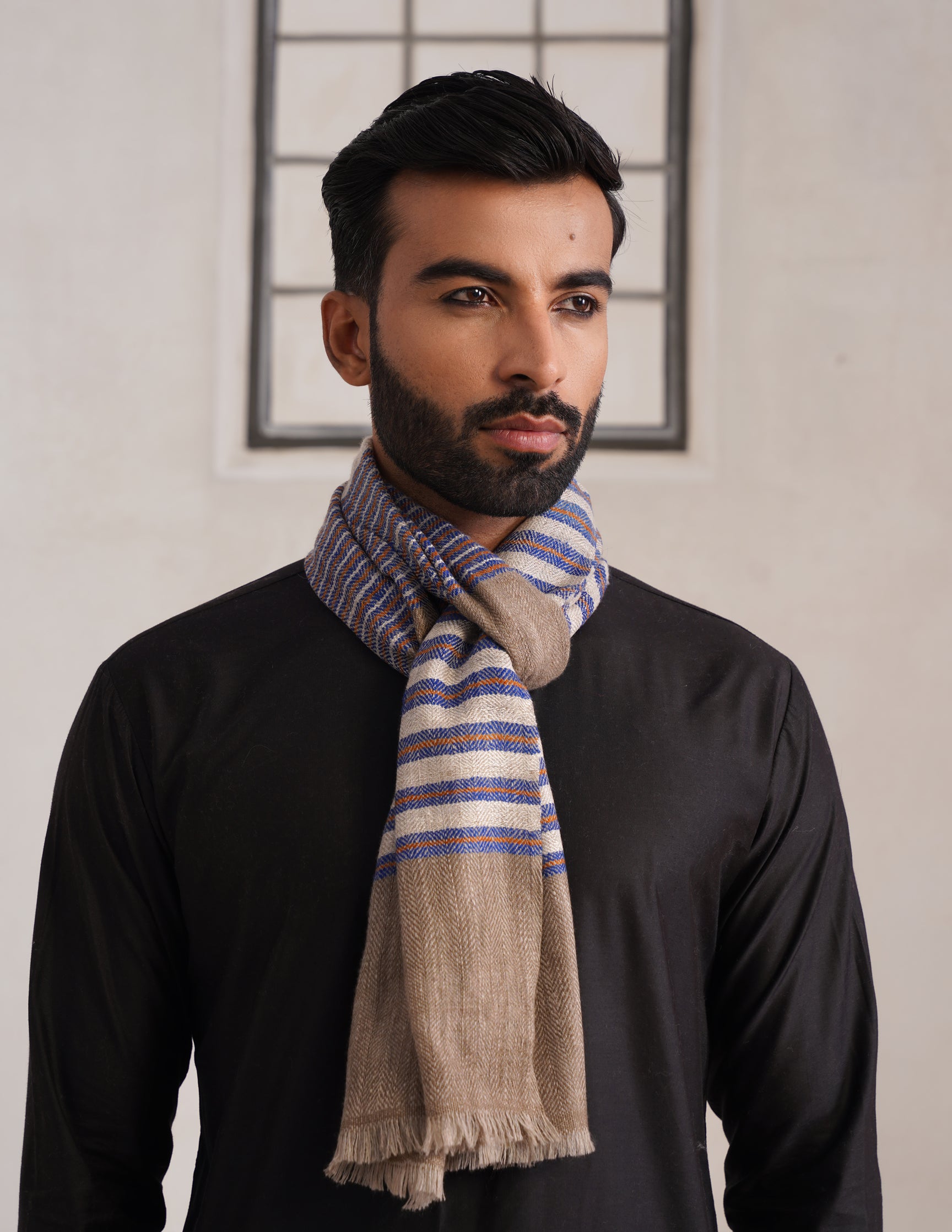 GI Striped Pashmina Men&