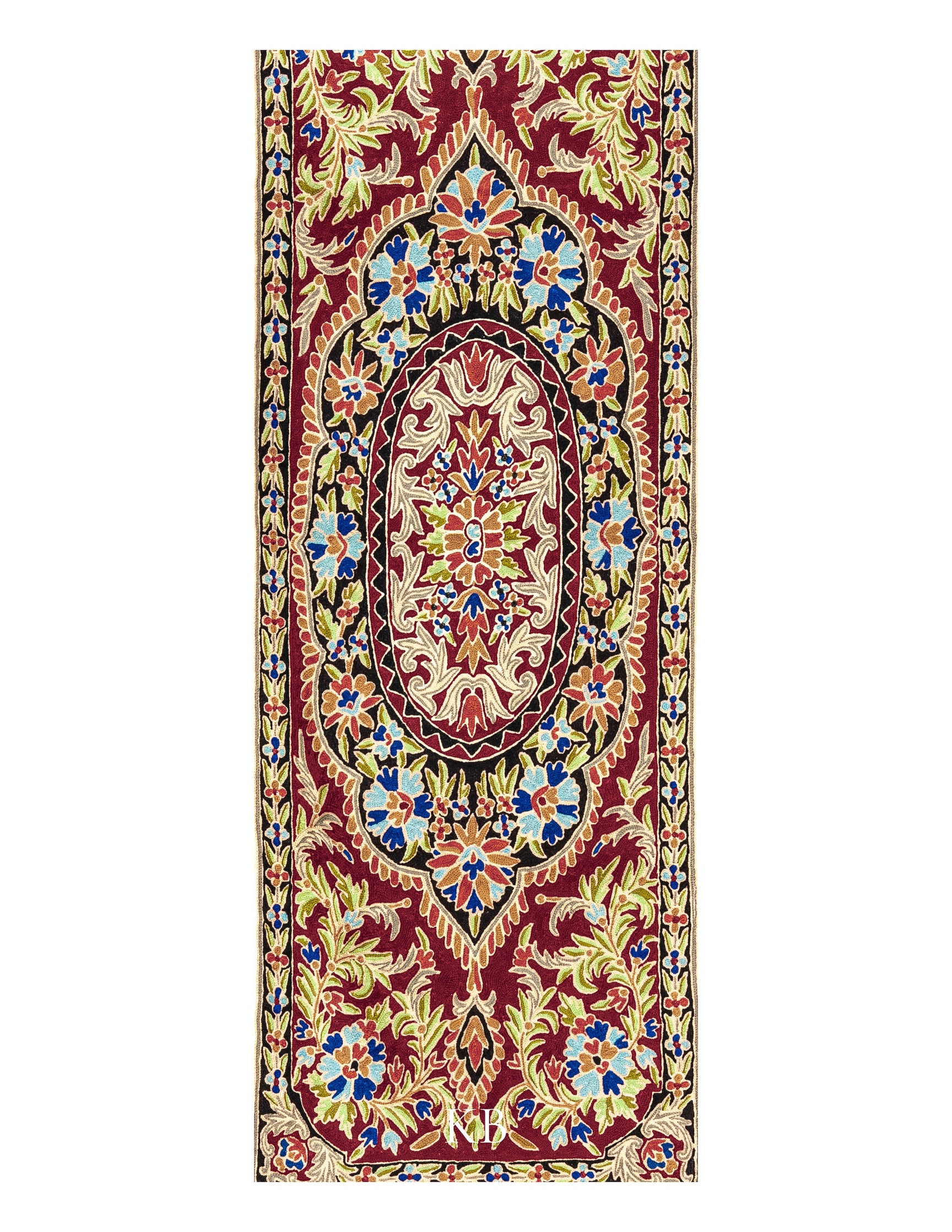 Diwan-e-Khas Floral Centre Kashmiri Wall Panel - Kashmir Box