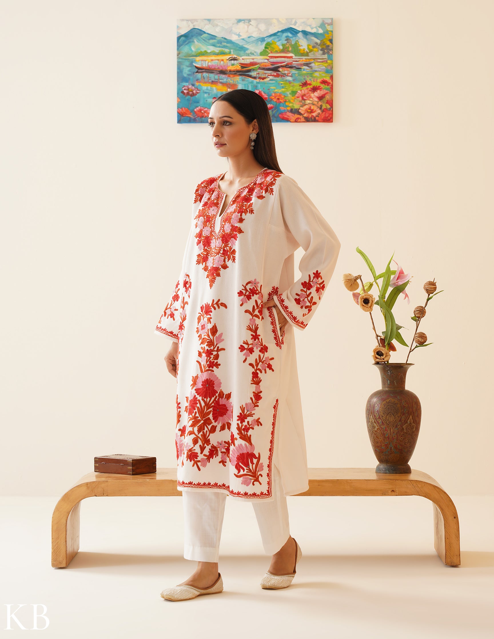 Rang-e-Khizan Serene Bloom Aari Phiran - Kashmir Box