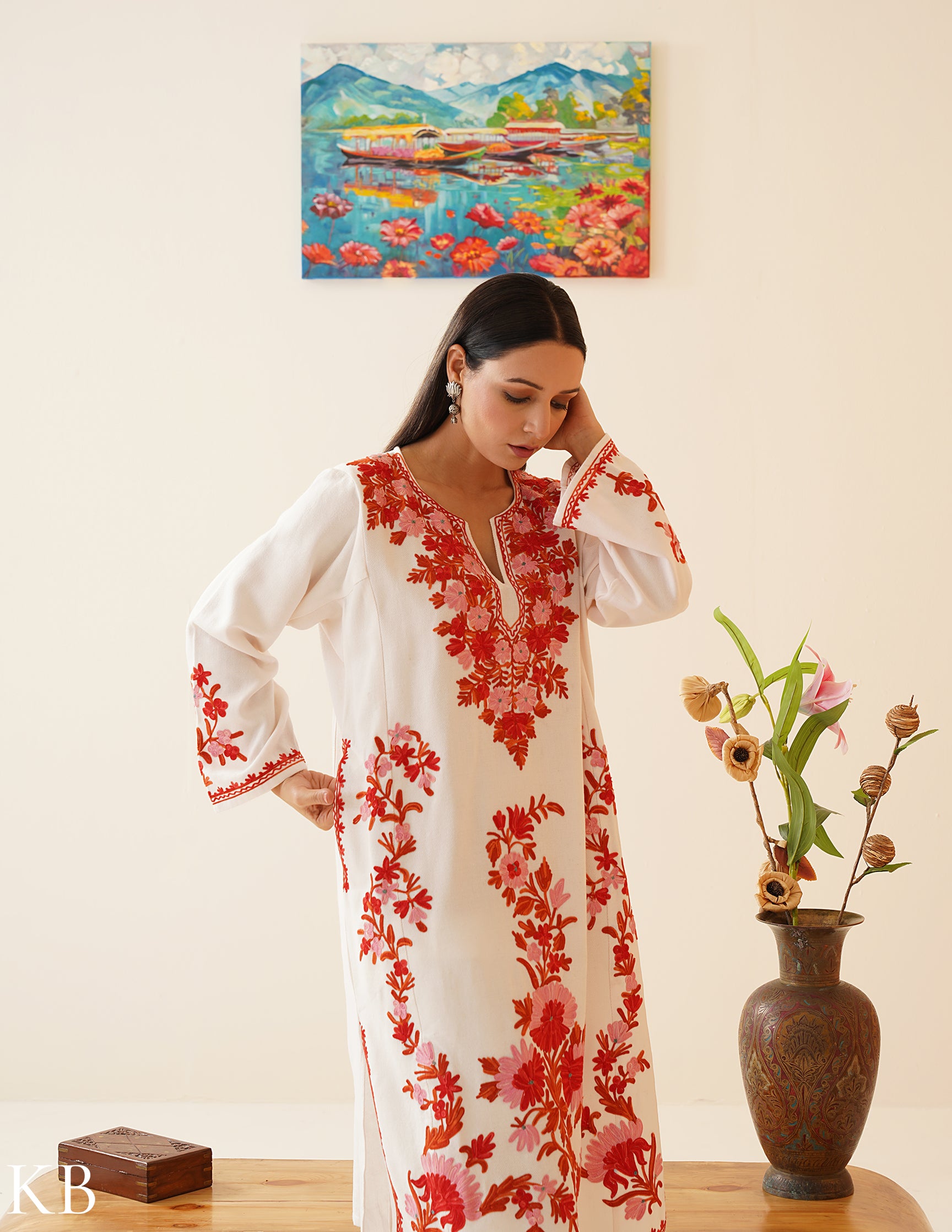 Rang-e-Khizan Serene Bloom Aari Phiran - Kashmir Box