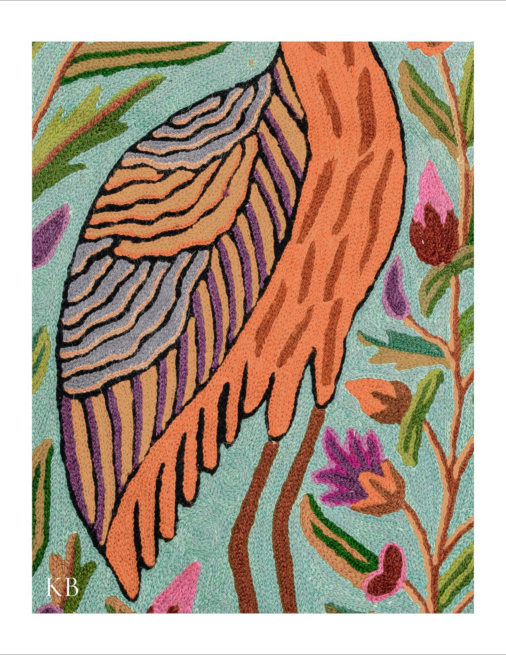 Diwan-e-Khas Kashmiri Avian Wall Art - Kashmir Box