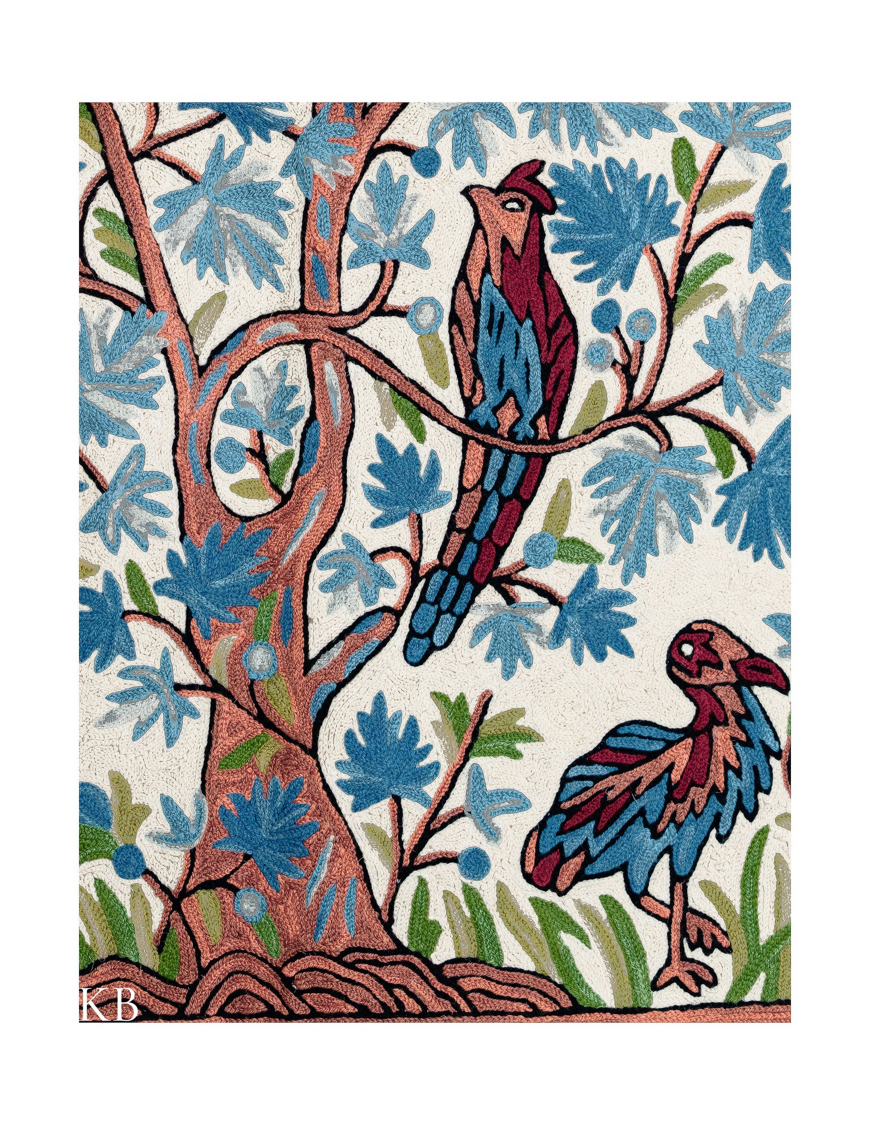 Diwan-e-Khas Tree of Life Kashmiri Wall Art - Kashmir Box