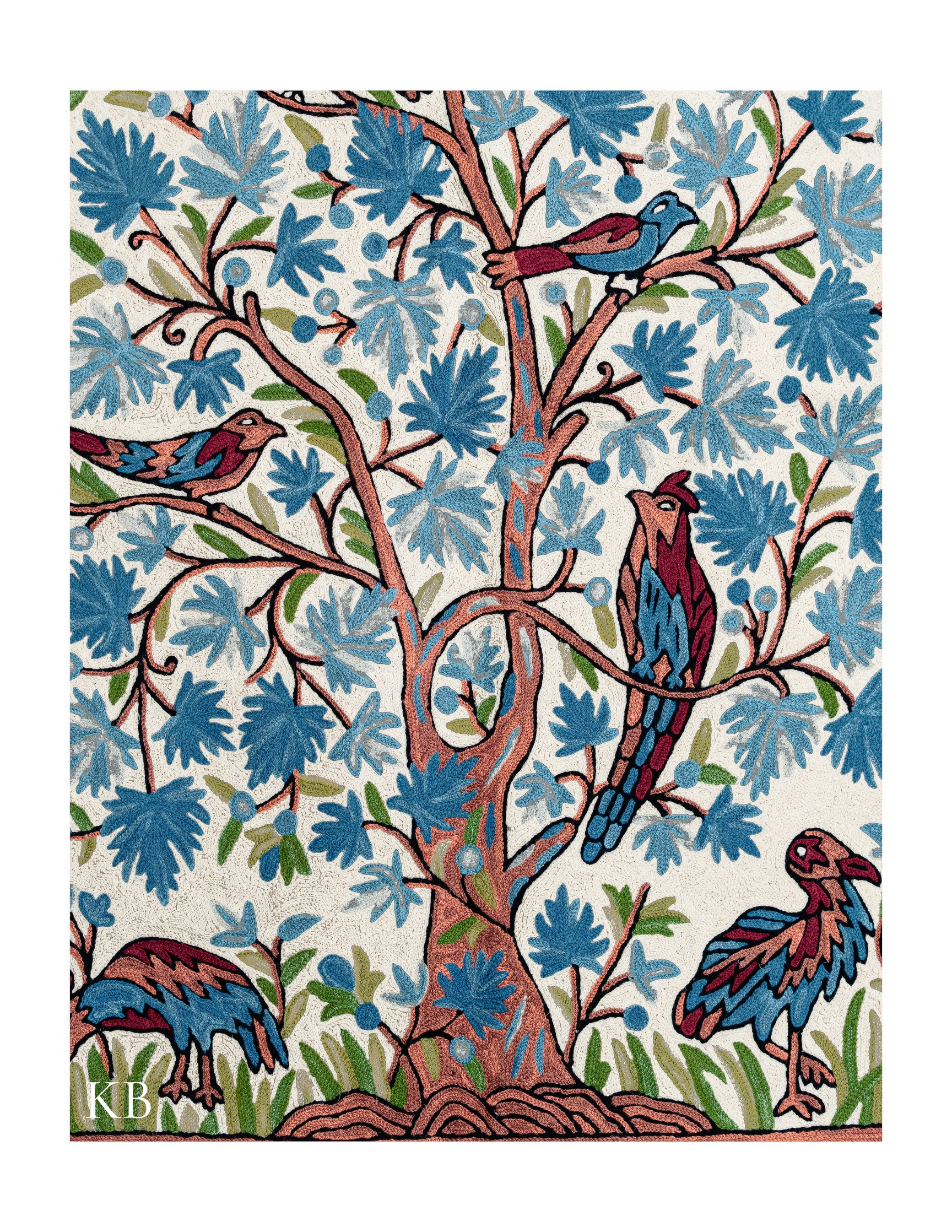 Diwan-e-Khas Tree of Life Kashmiri Wall Art - Kashmir Box