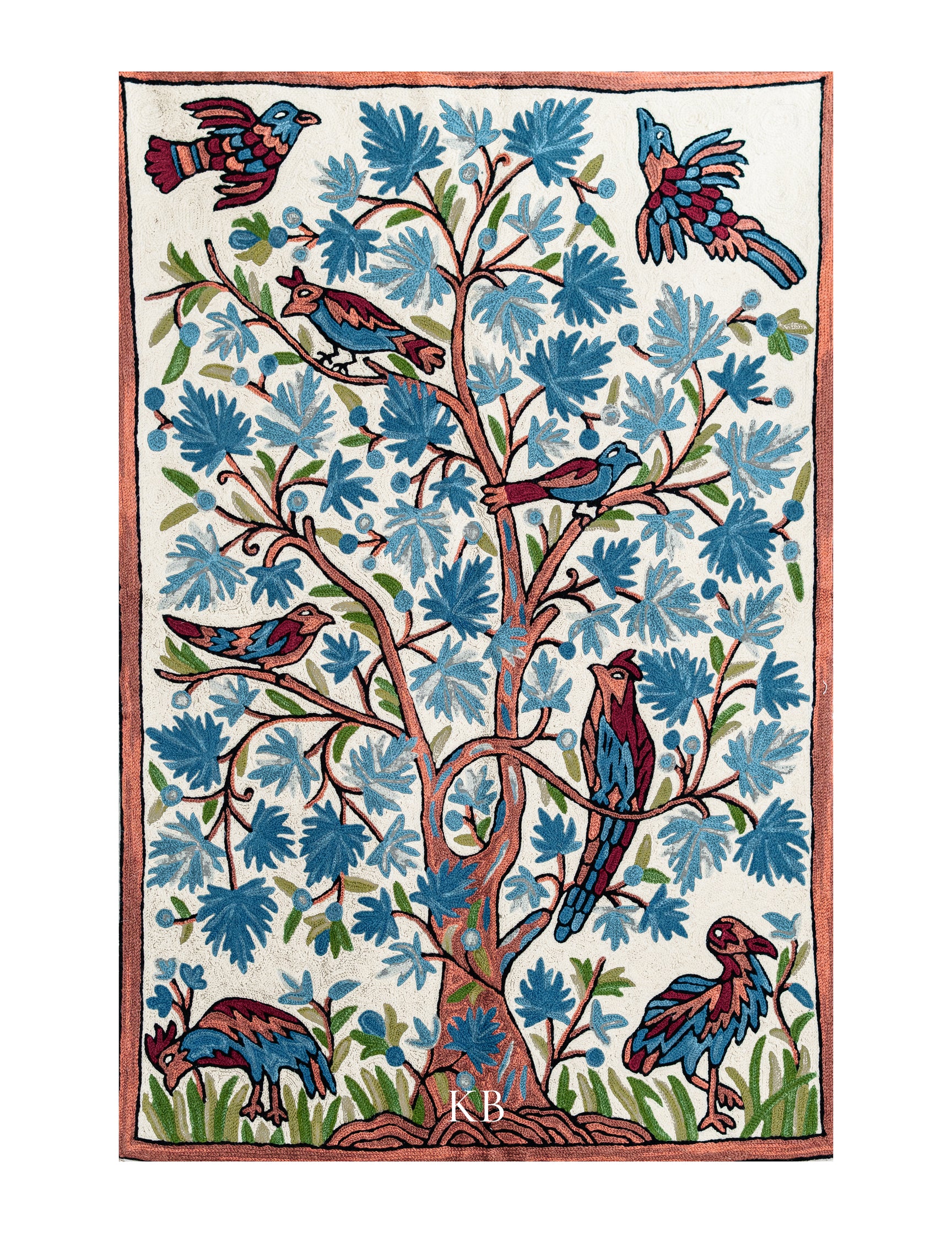 Diwan-e-Khas Tree of Life Kashmiri Wall Art - Kashmir Box
