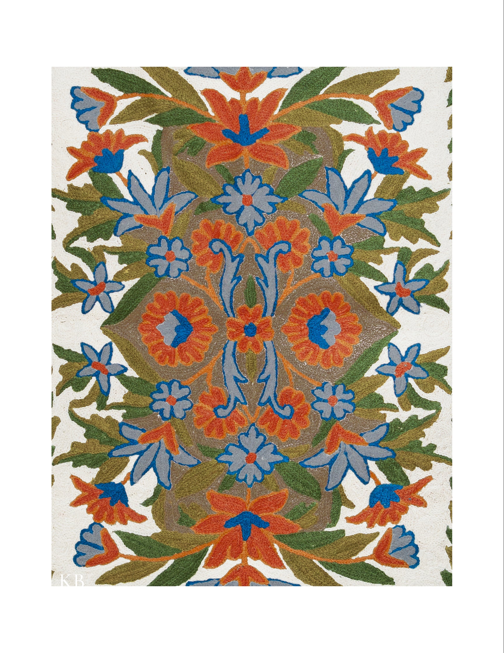 Diwan-e-Khas Eden Kashmiri Rug - Kashmir Box