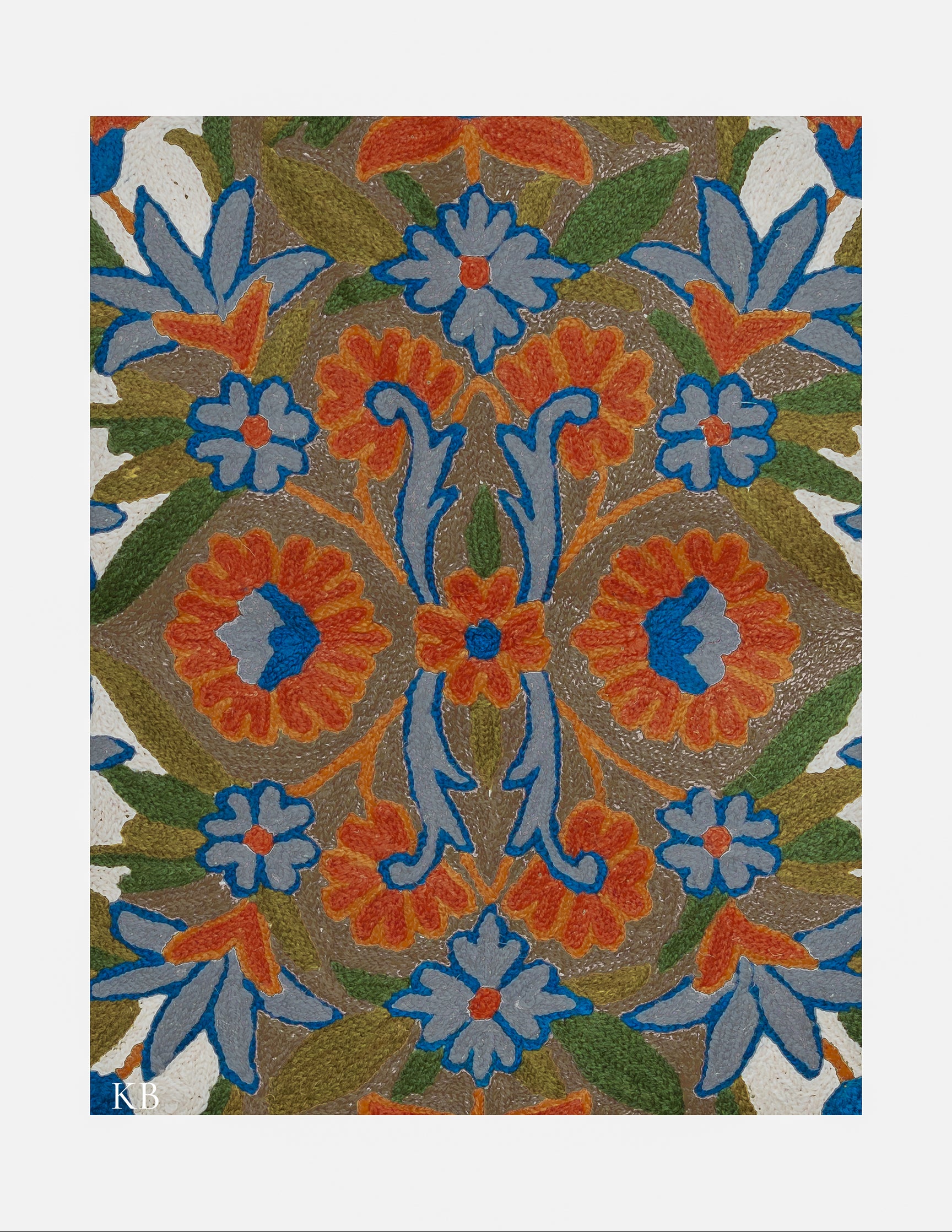 Diwan-e-Khas Eden Kashmiri Rug - Kashmir Box