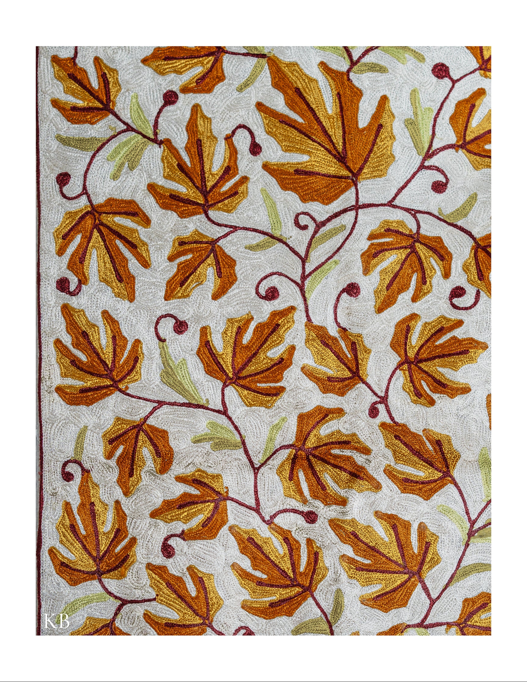 Diwan-e-Khas Handmade Chinar Kashmiri Rug - Kashmir Box