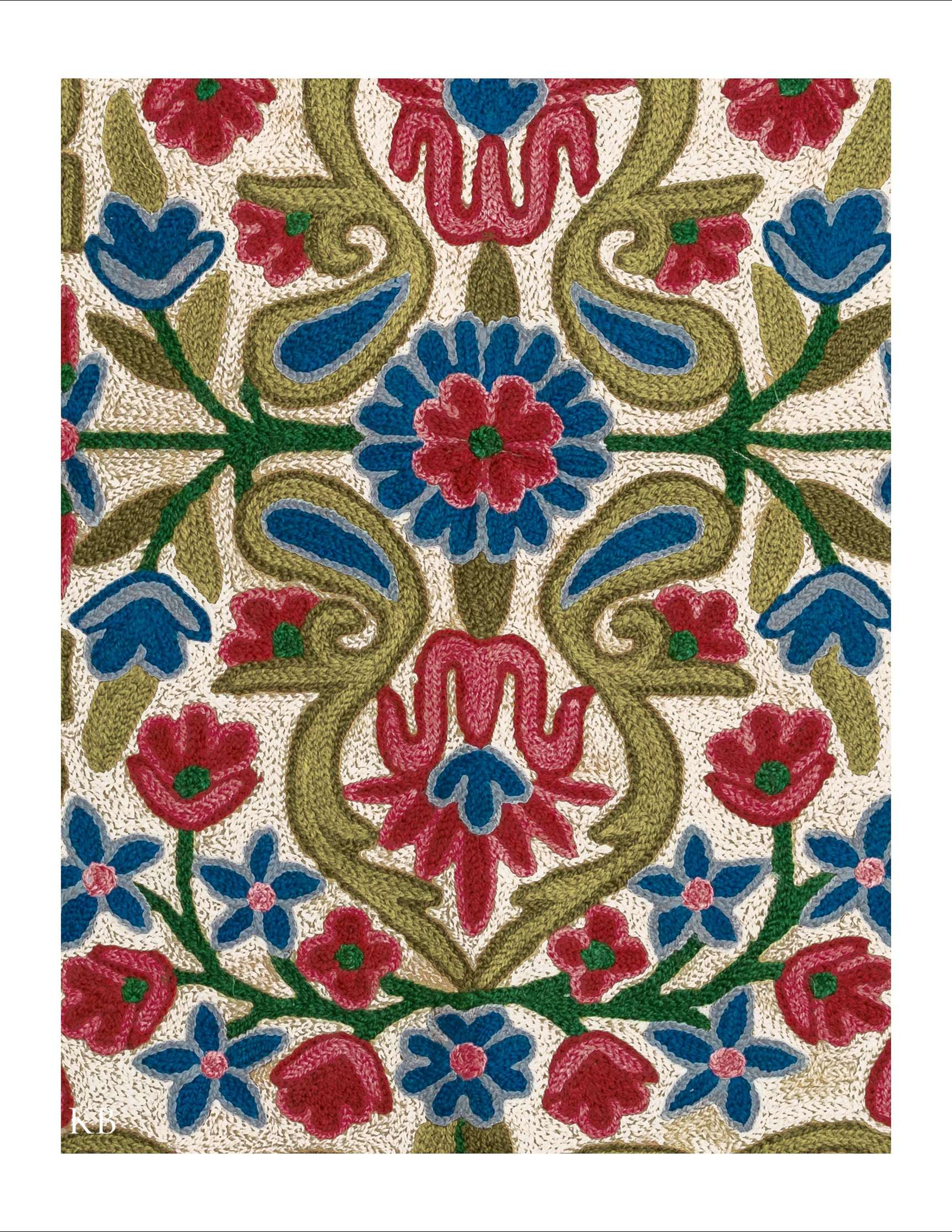 Diwan-e-Khas Kashmiri Regal Rug - Kashmir Box
