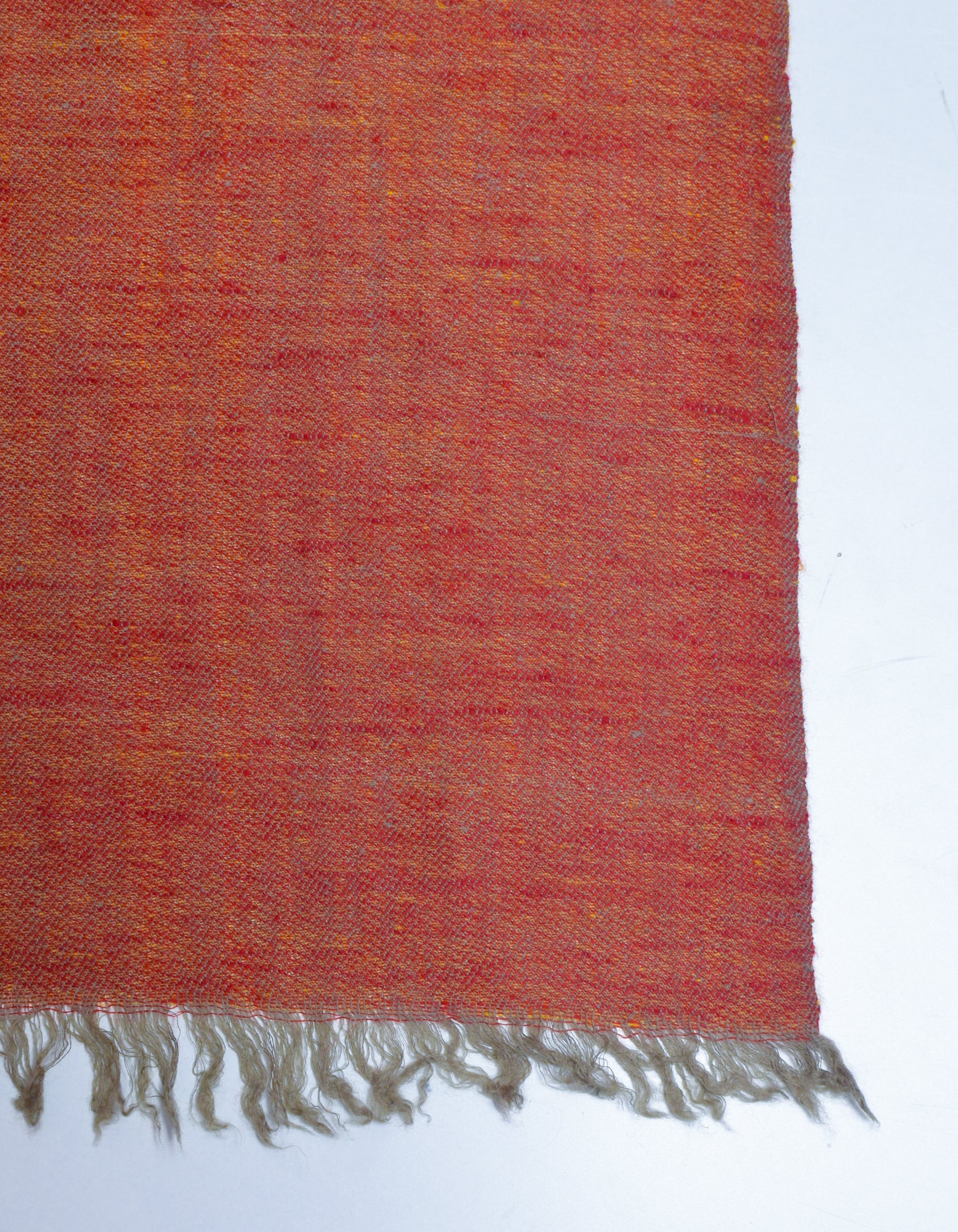 Mustard Tuscan Handwoven Reversible Cashmere Pashmina Shawl - Kashmir Box