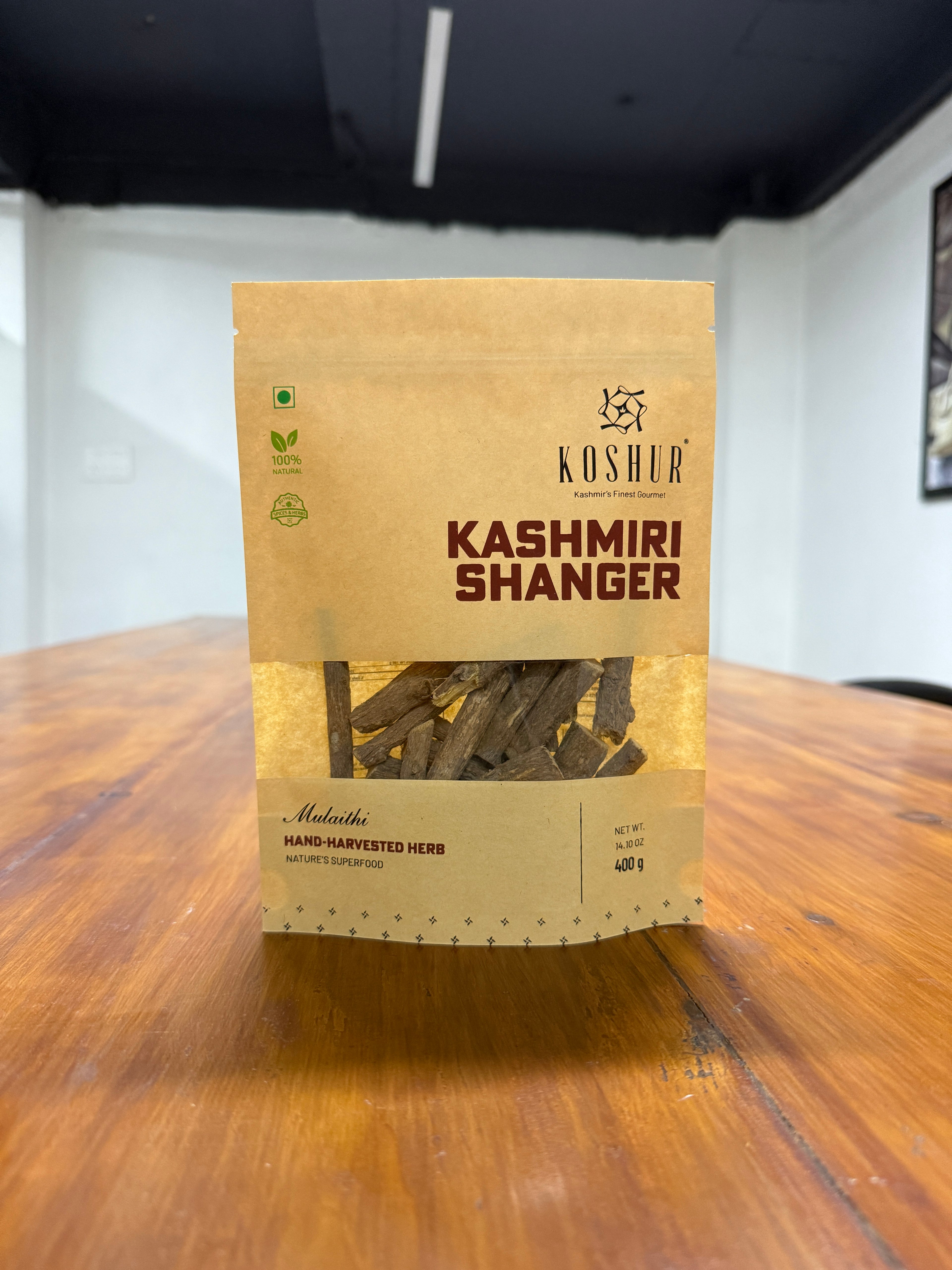 Koshur Liquorice Root (Shanger) - Kashmir Box