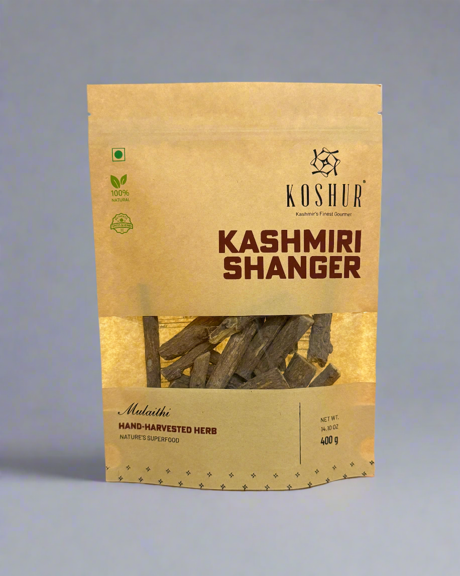 Koshur Liquorice Root (Shanger) - Kashmir Box