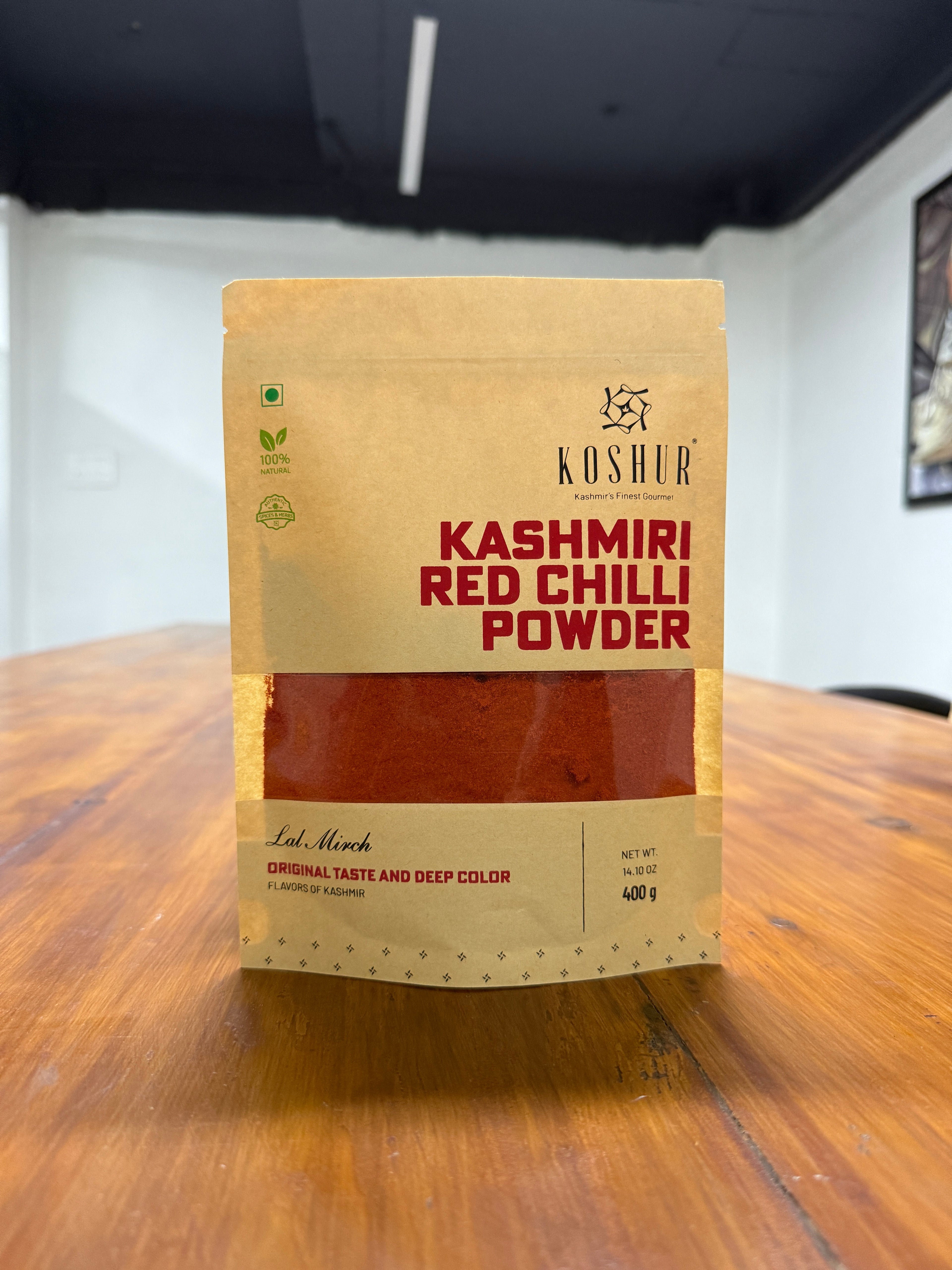 Kashmiri Pure Red Chili Powder - Kashmir Box
