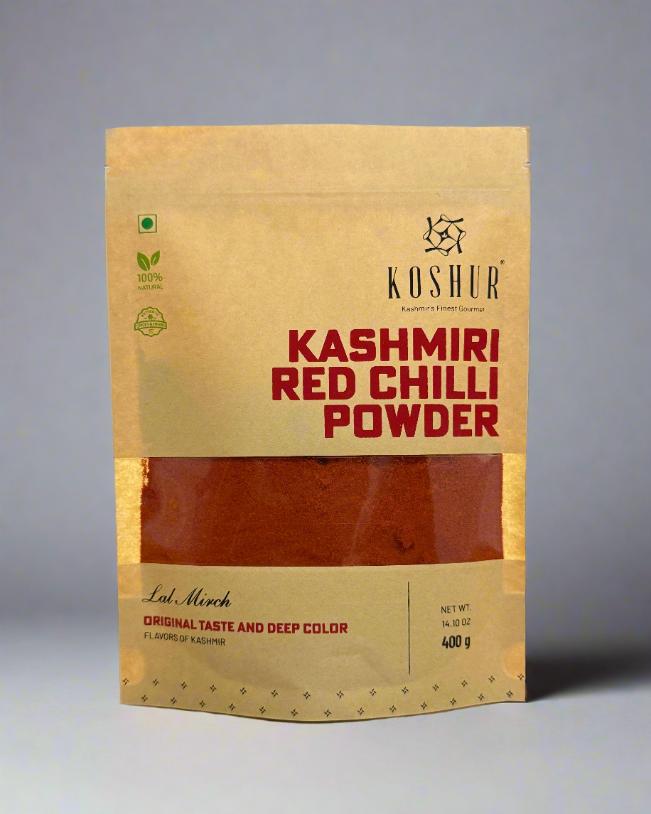 Kashmiri Pure Red Chili Powder - Kashmir Box