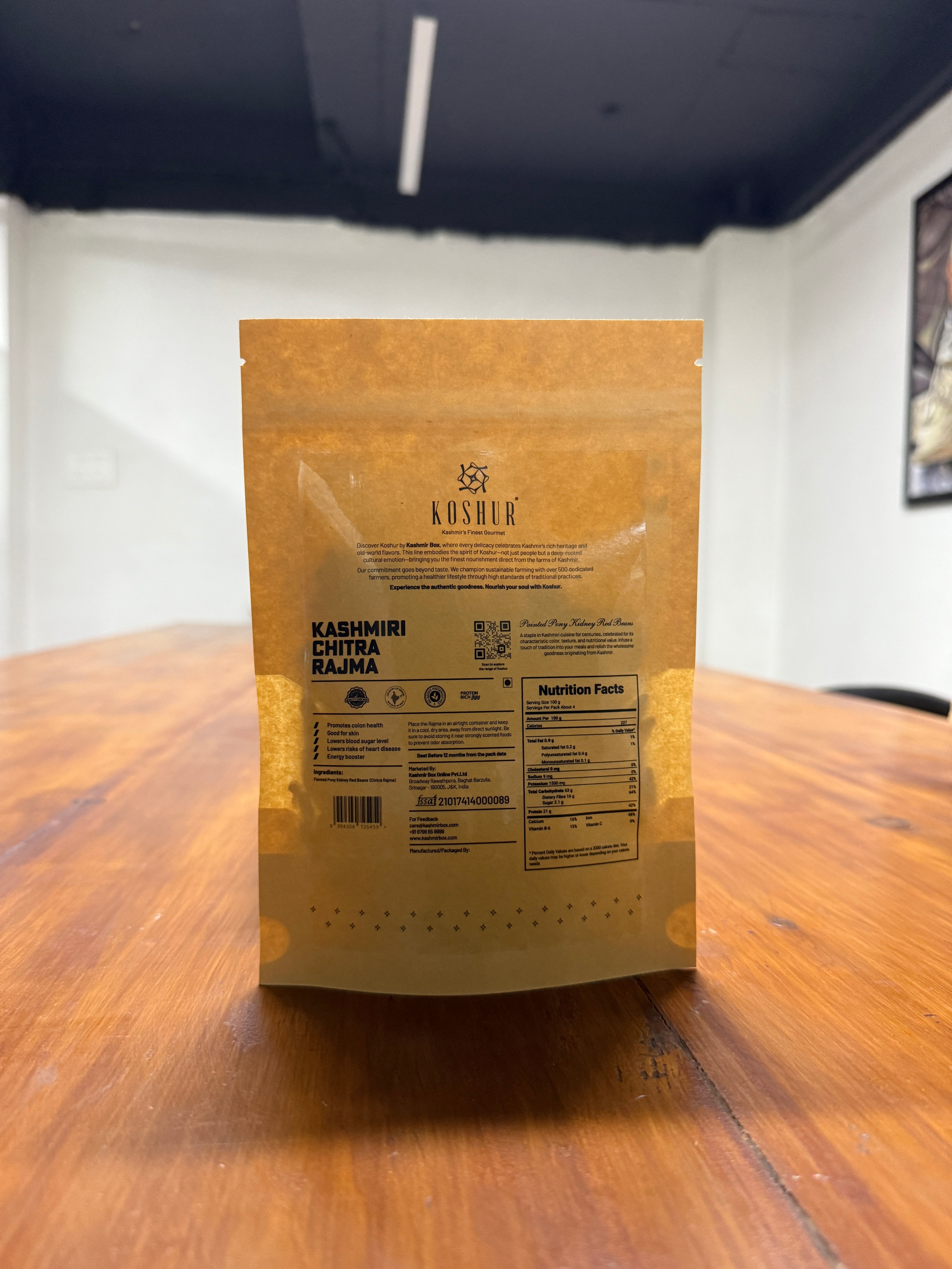 Rajma Painted Pony Red Beans - Kashmir Box