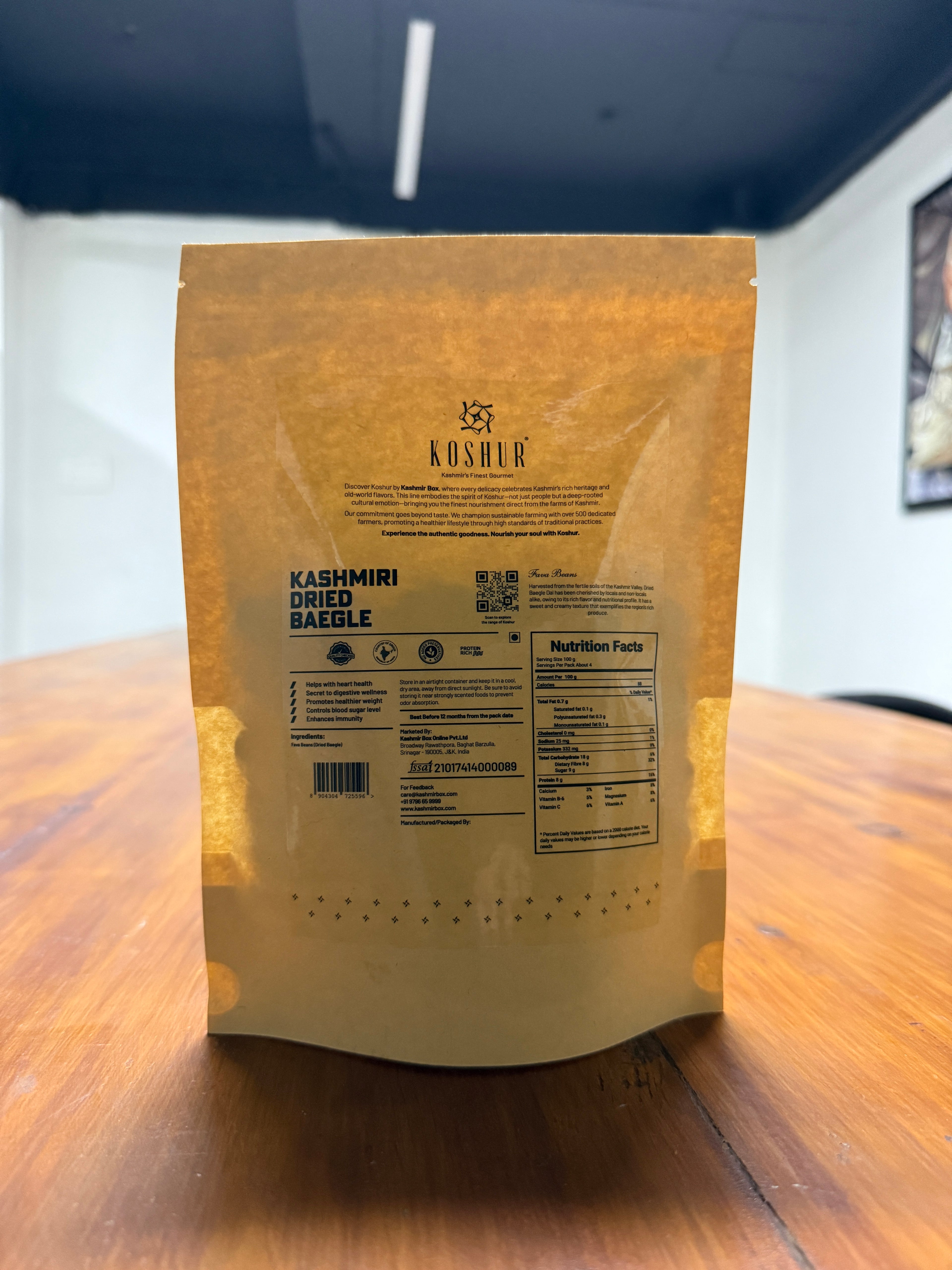 Kashmiri Dried Baegle Dal - Kashmir Box