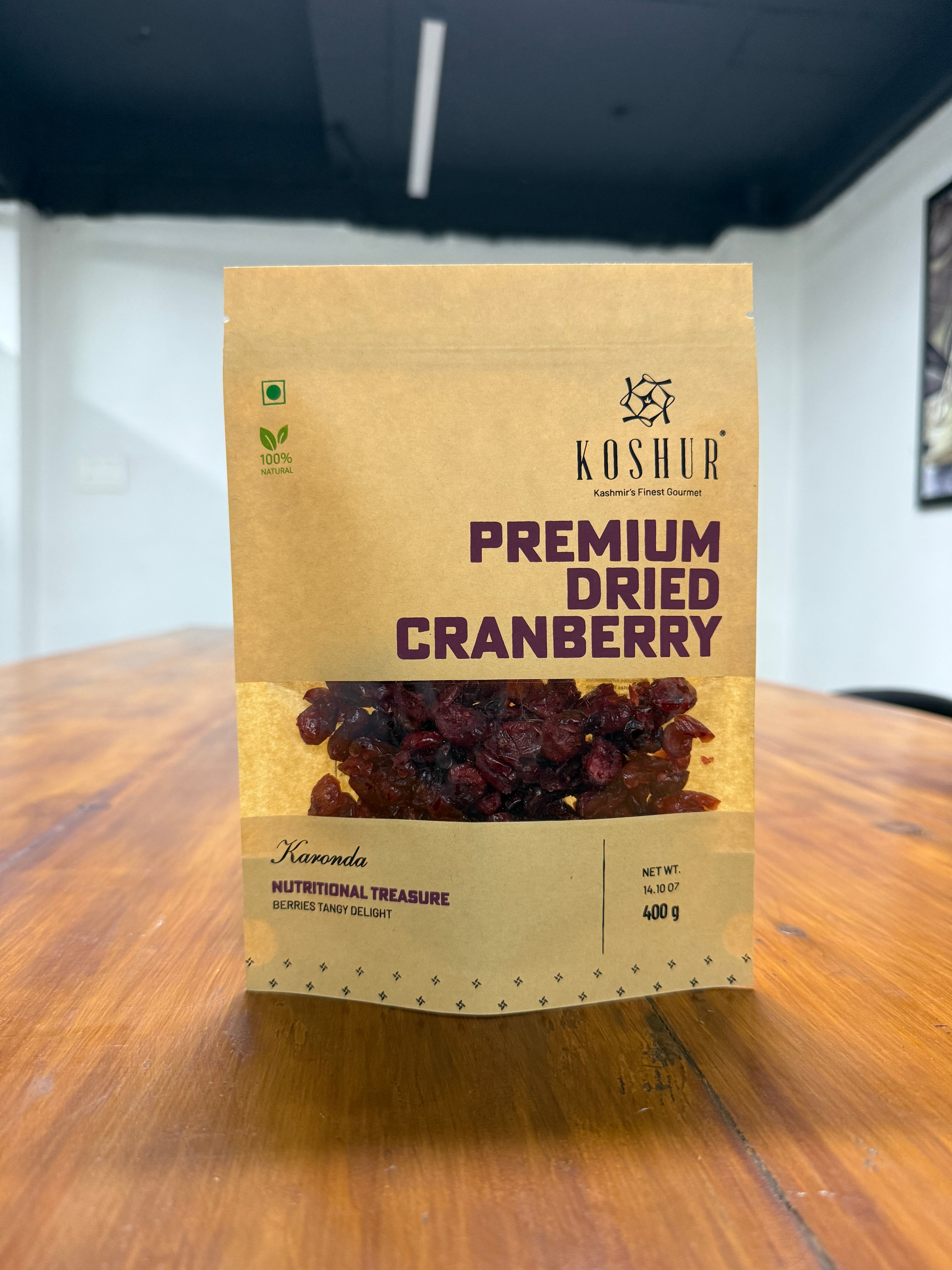 Koshur Dried Cranberry - Kashmir Box