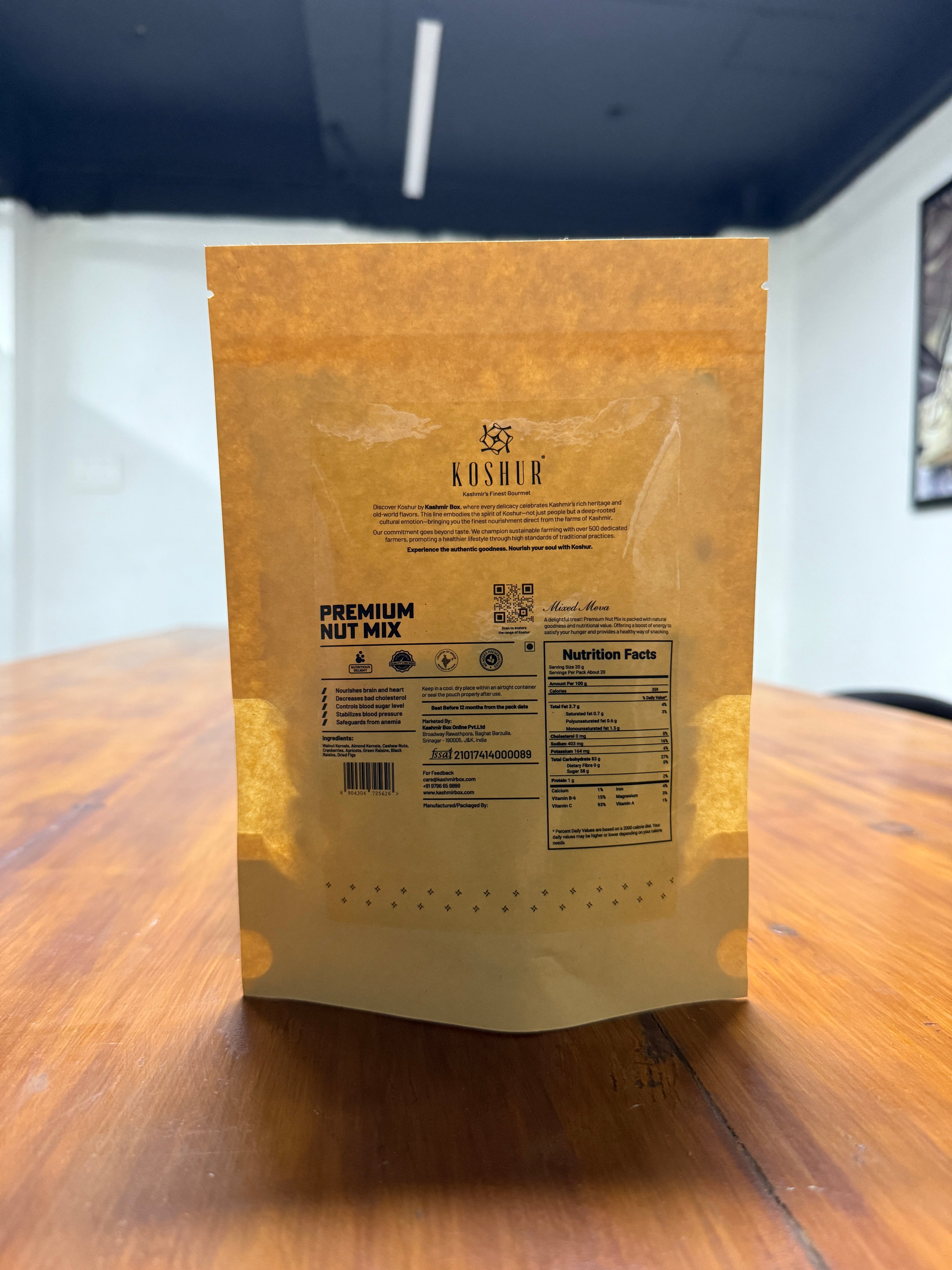 Koshur Dry Fruit Mix - Kashmir Box