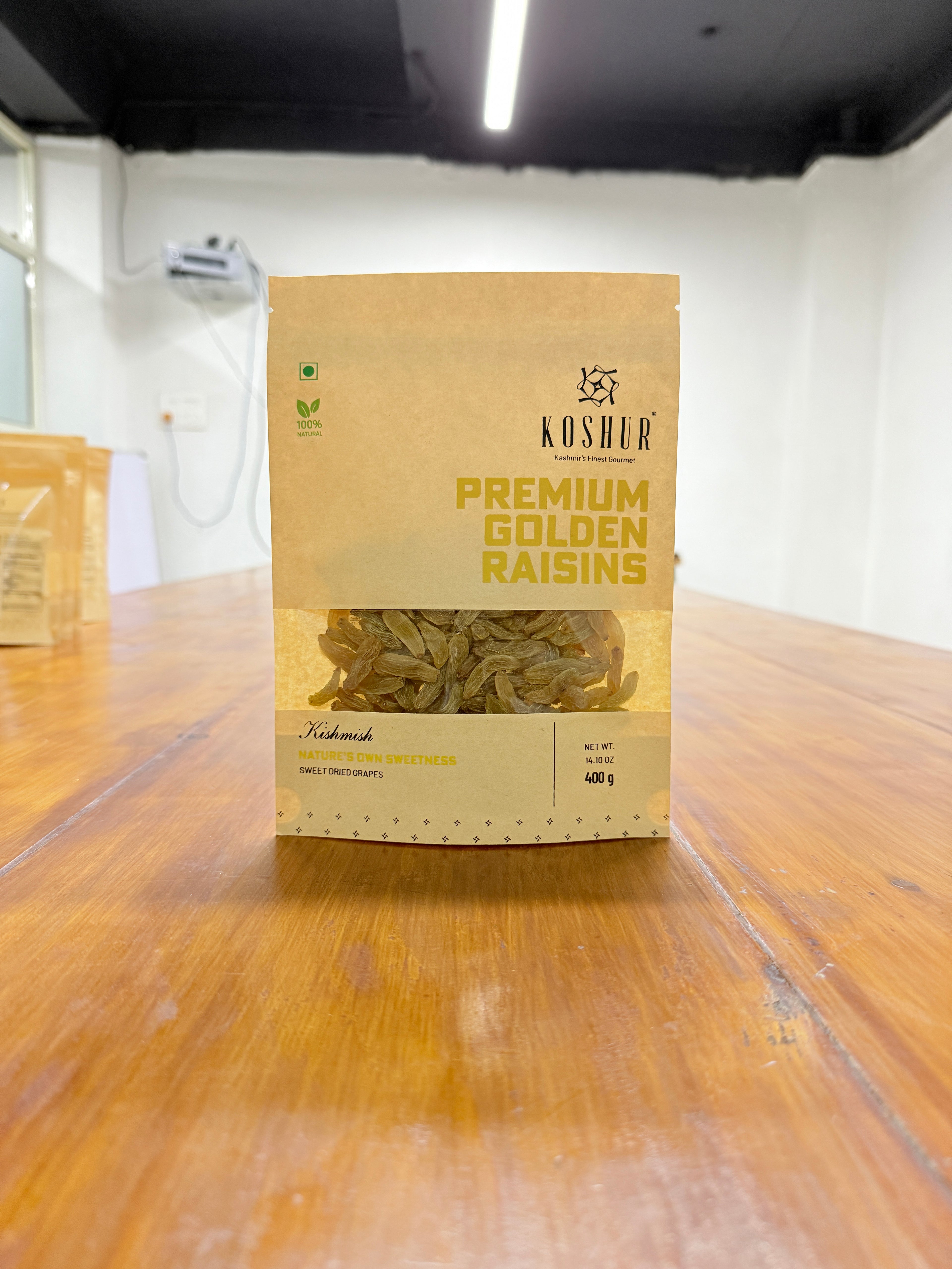 Koshur Golden Raisins - Kashmir Box