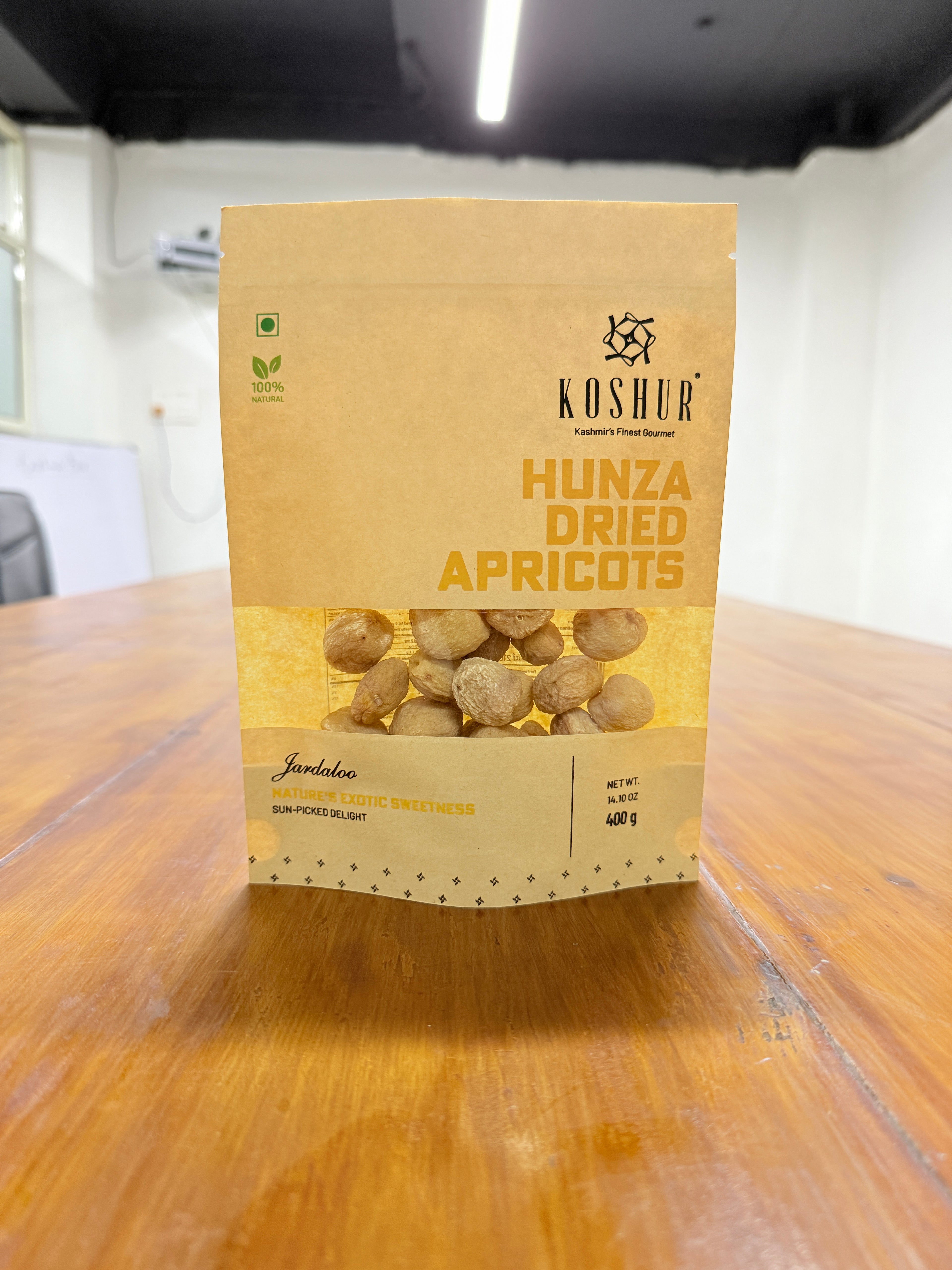 Koshur Dried Apricots (Jardaloo) - Kashmir Box