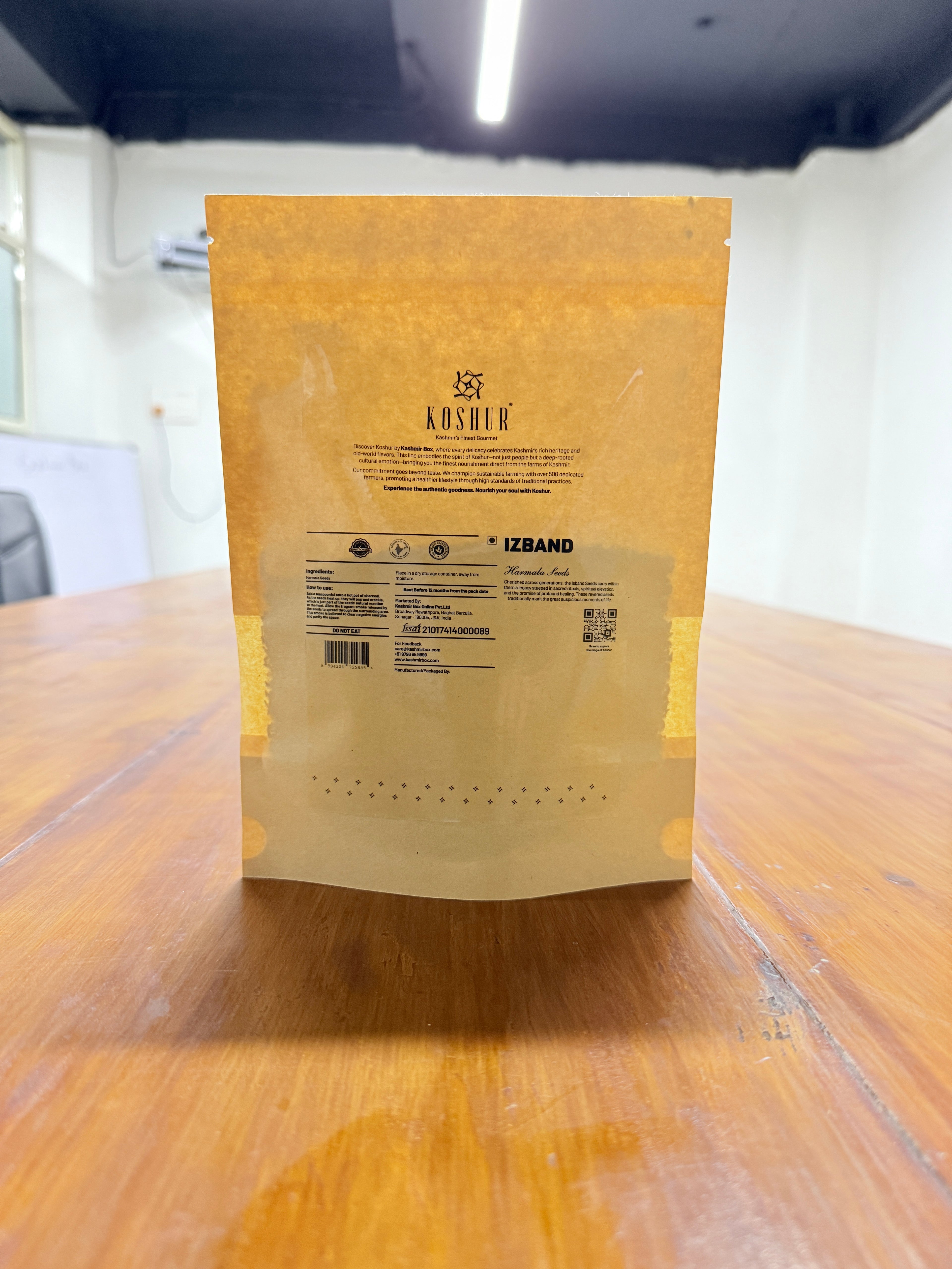 Kashmiri Izband (Harmala) - Kashmir Box