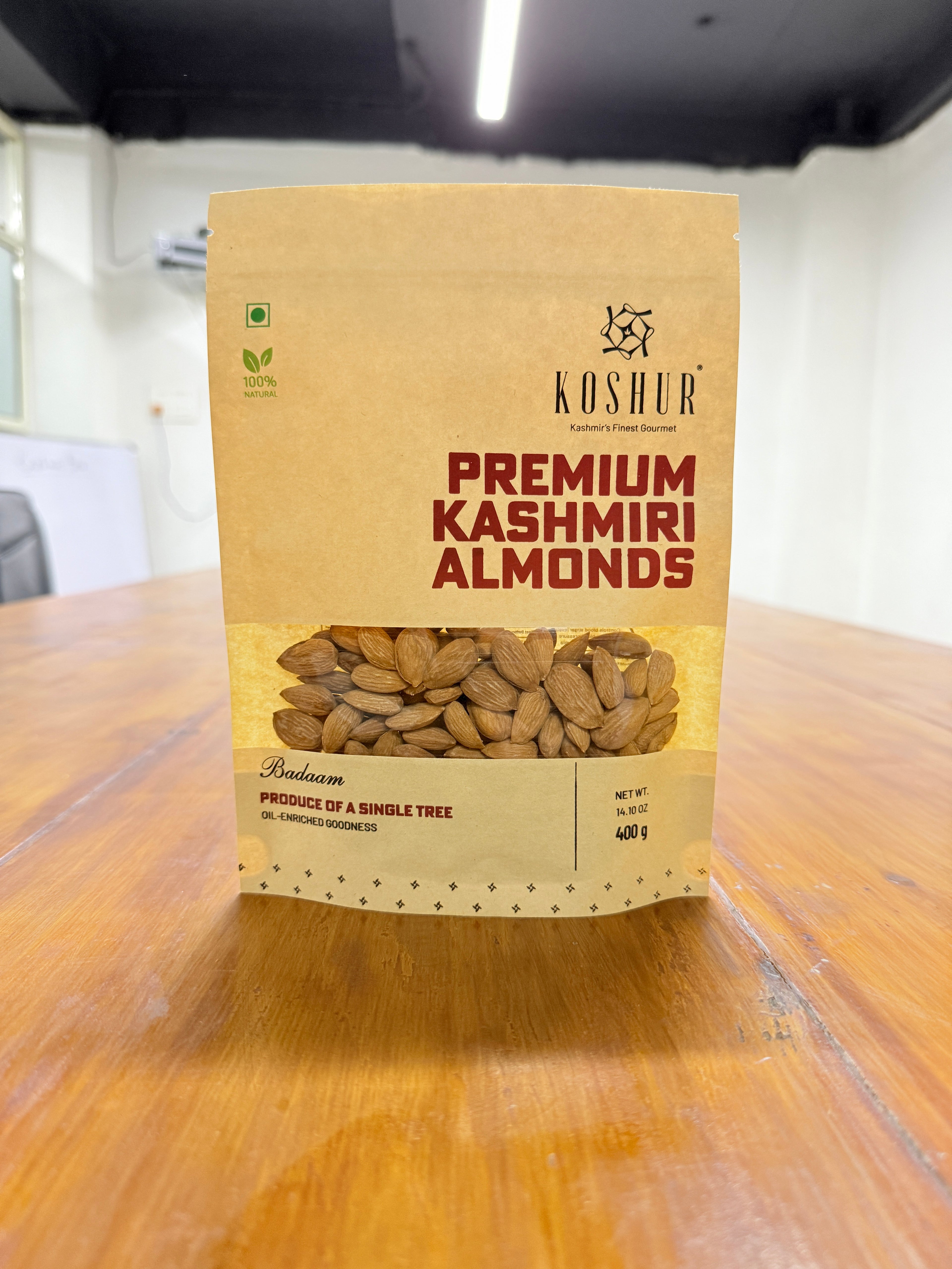 Koshur One Tree Almond Kernel - Kashmir Box