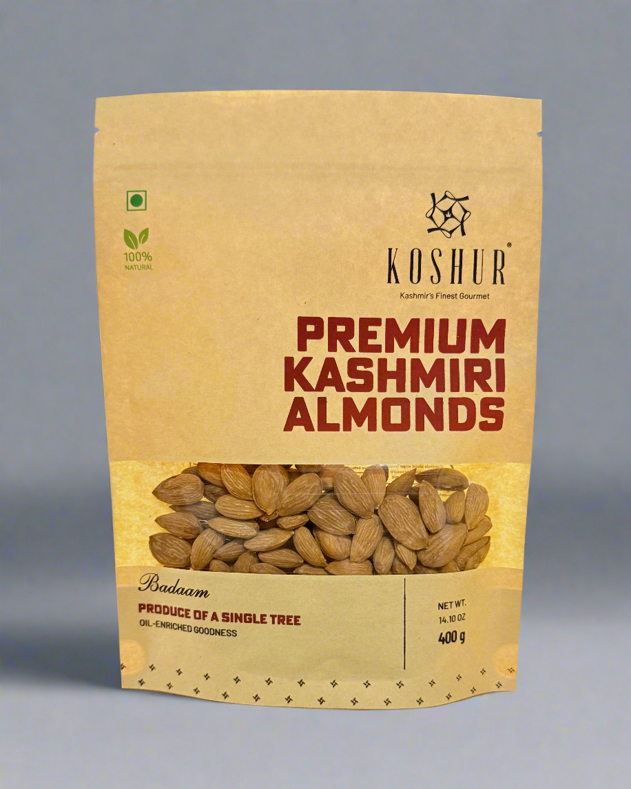 Koshur One Tree Almond Kernel - Kashmir Box