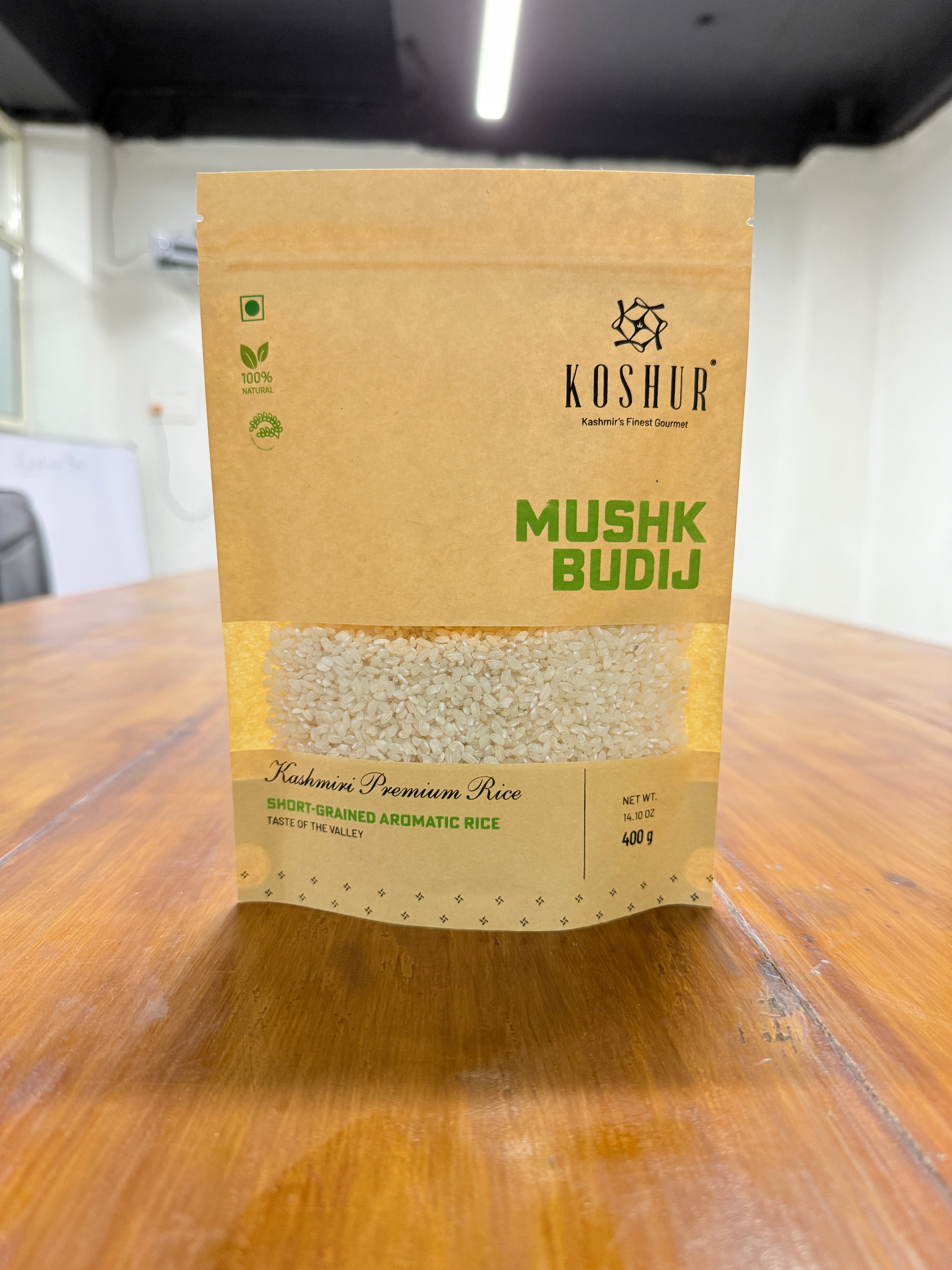 Kashmiri Aromatic Rice-Mushk Budij - Kashmir Box