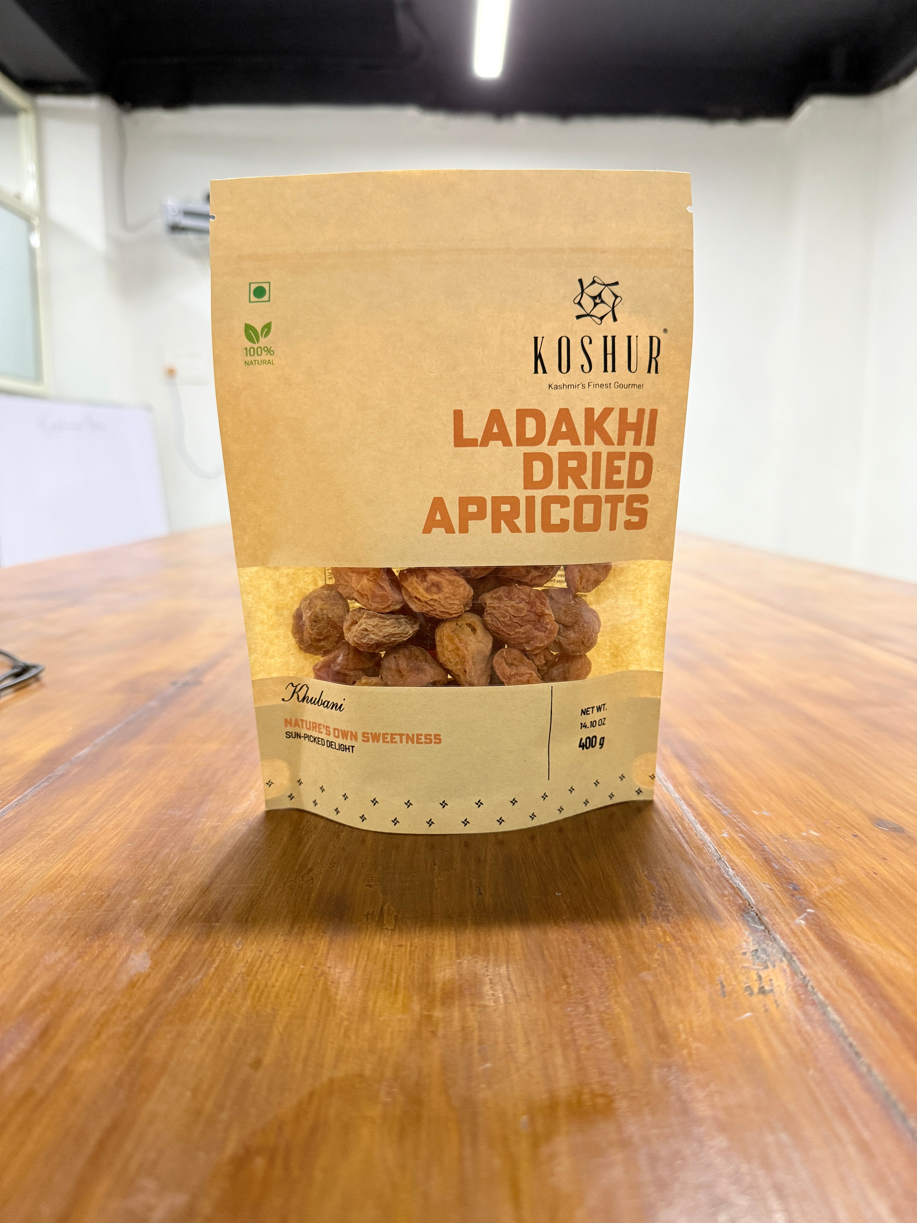 Koshur Dried Apricot (Khurmani) - Kashmir Box