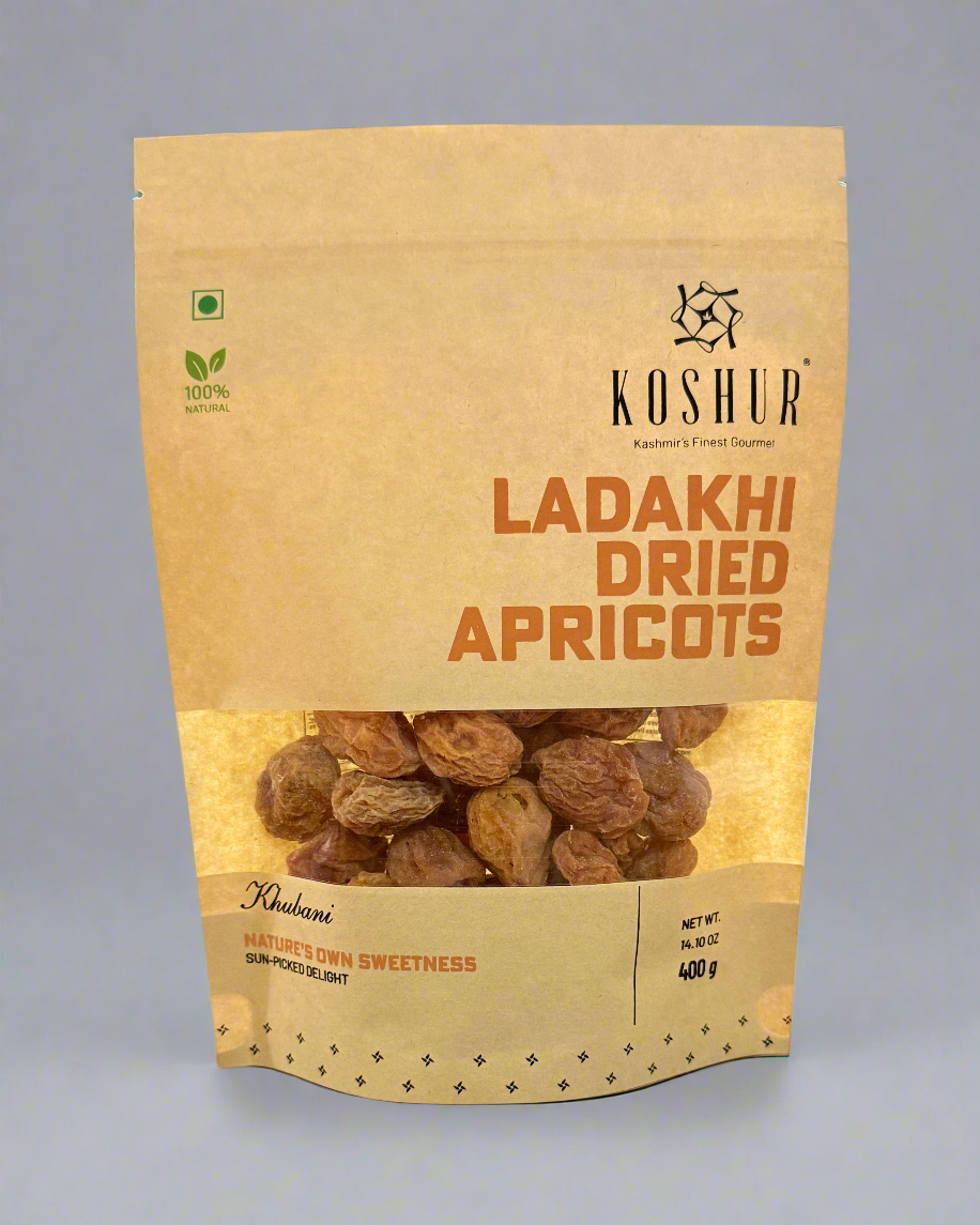 Koshur Dried Apricot (Khurmani) - Kashmir Box
