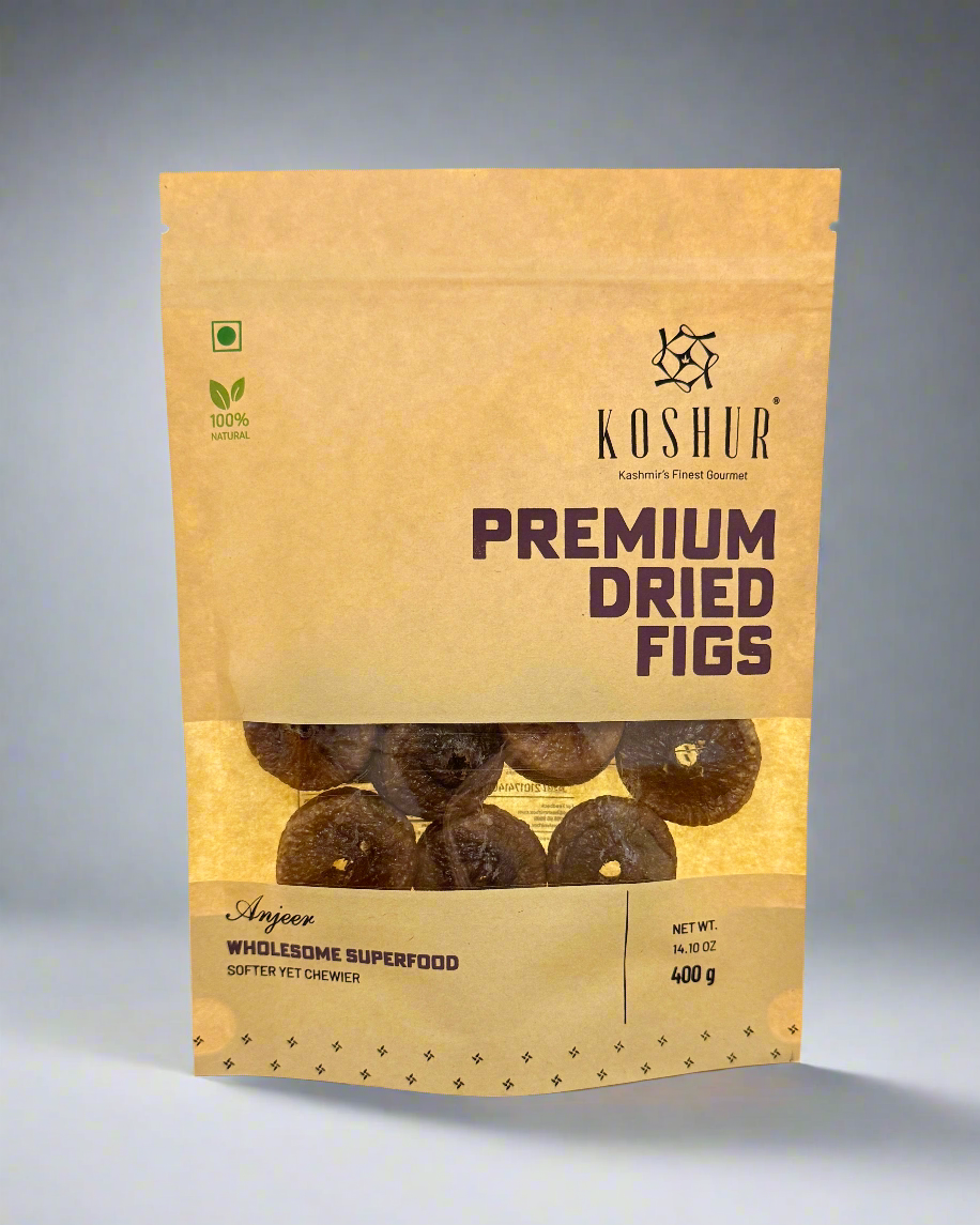 Koshur Dried Figs (Anjeer) - Kashmir Box