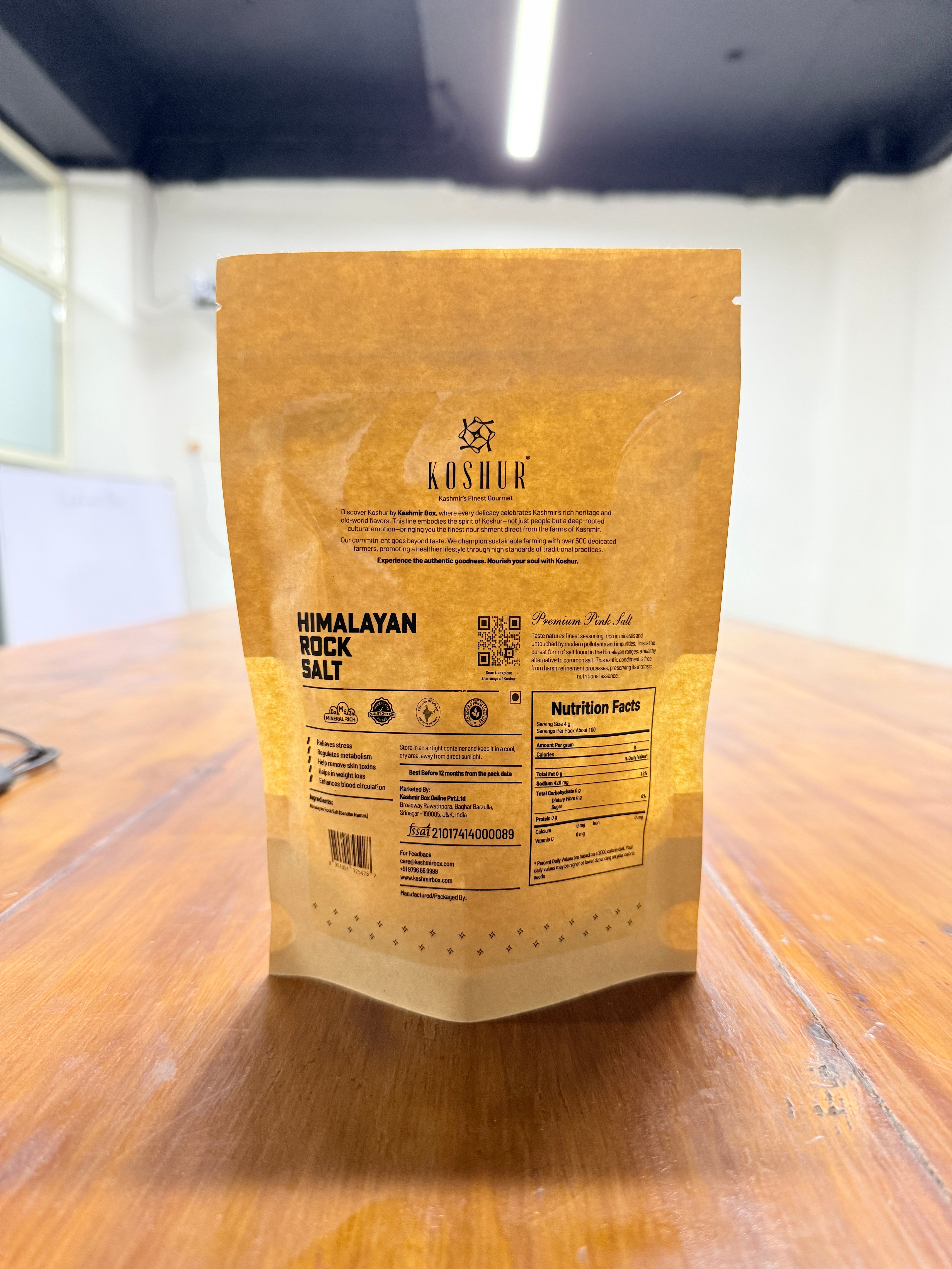 Himalayan Rock Salt - Kashmir Box