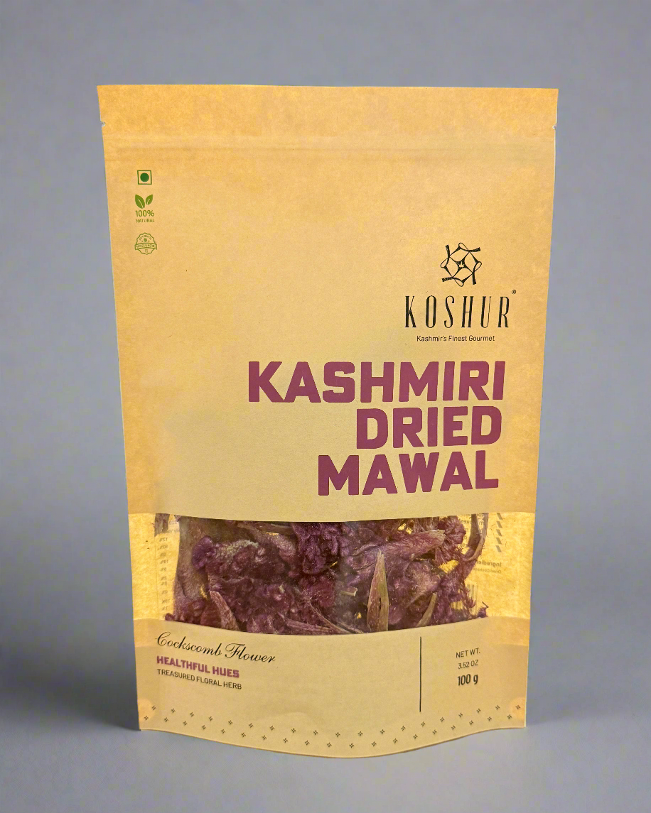 Dried Cockscomb Flower (Mawal) - Kashmir Box