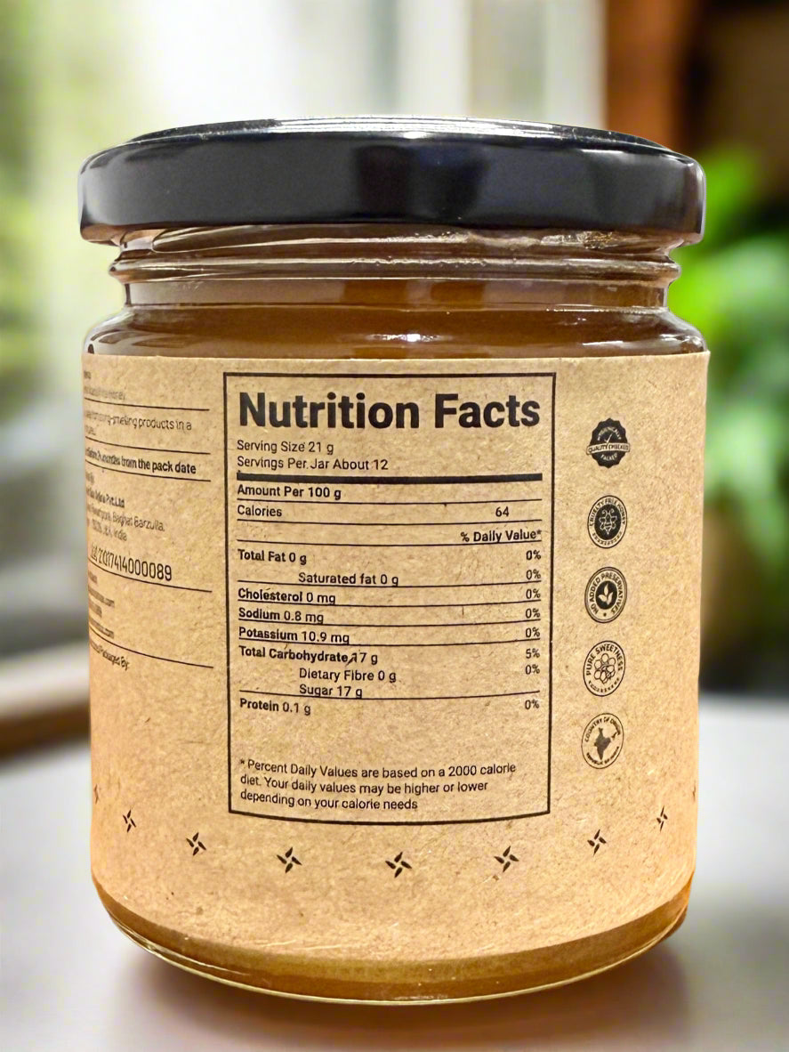 Koshur Dry Fruit Mix Acacia Honey and Mongra Saffron Combo - Kashmir Box