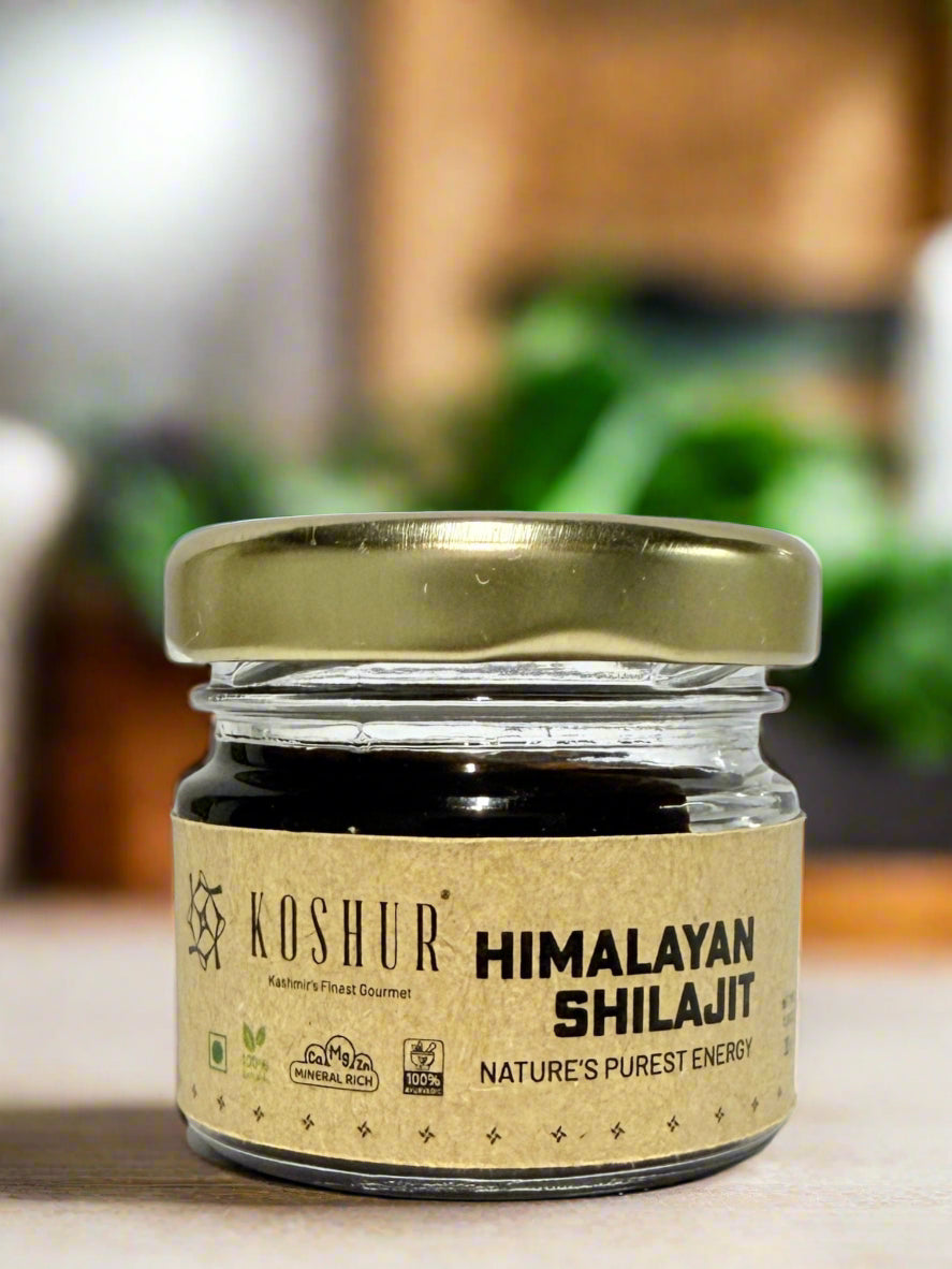 Koshur Premium Himalayan Shilajit - Kashmir Box