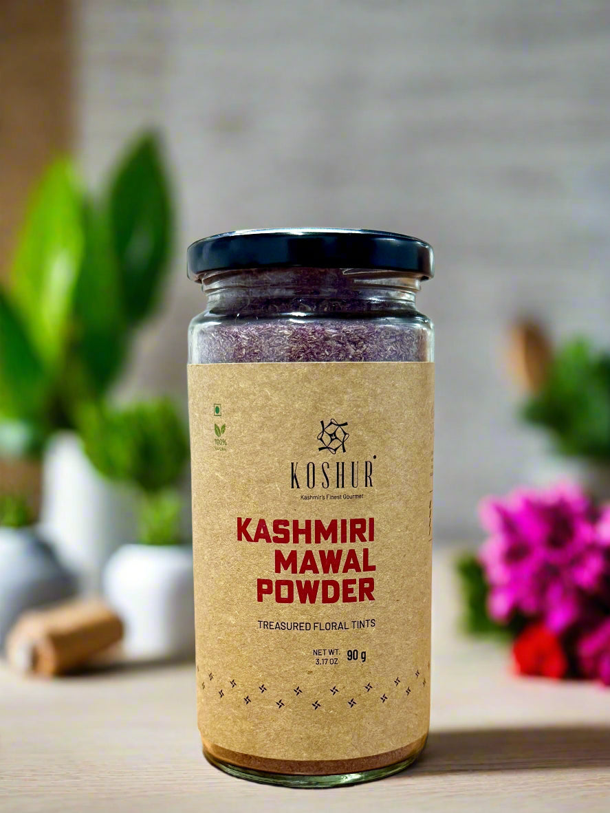 Dried Cockscomb Flower Powder (Mawal) - Kashmir Box