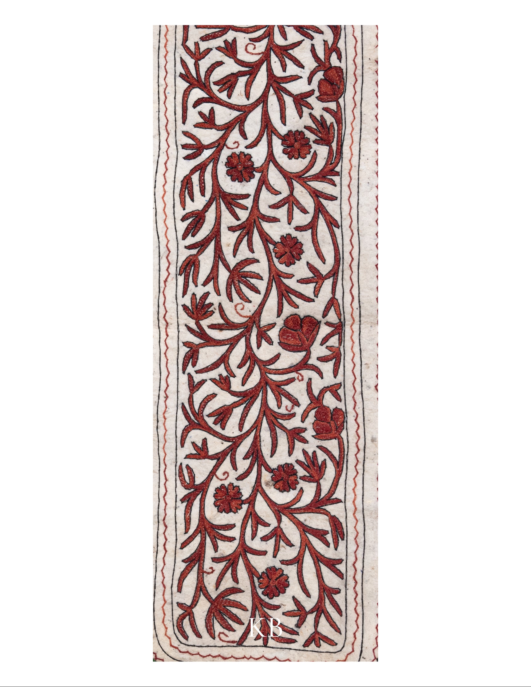 Diwan-e-Khas Autumn Vines Kashmiri Namda - Kashmir Box