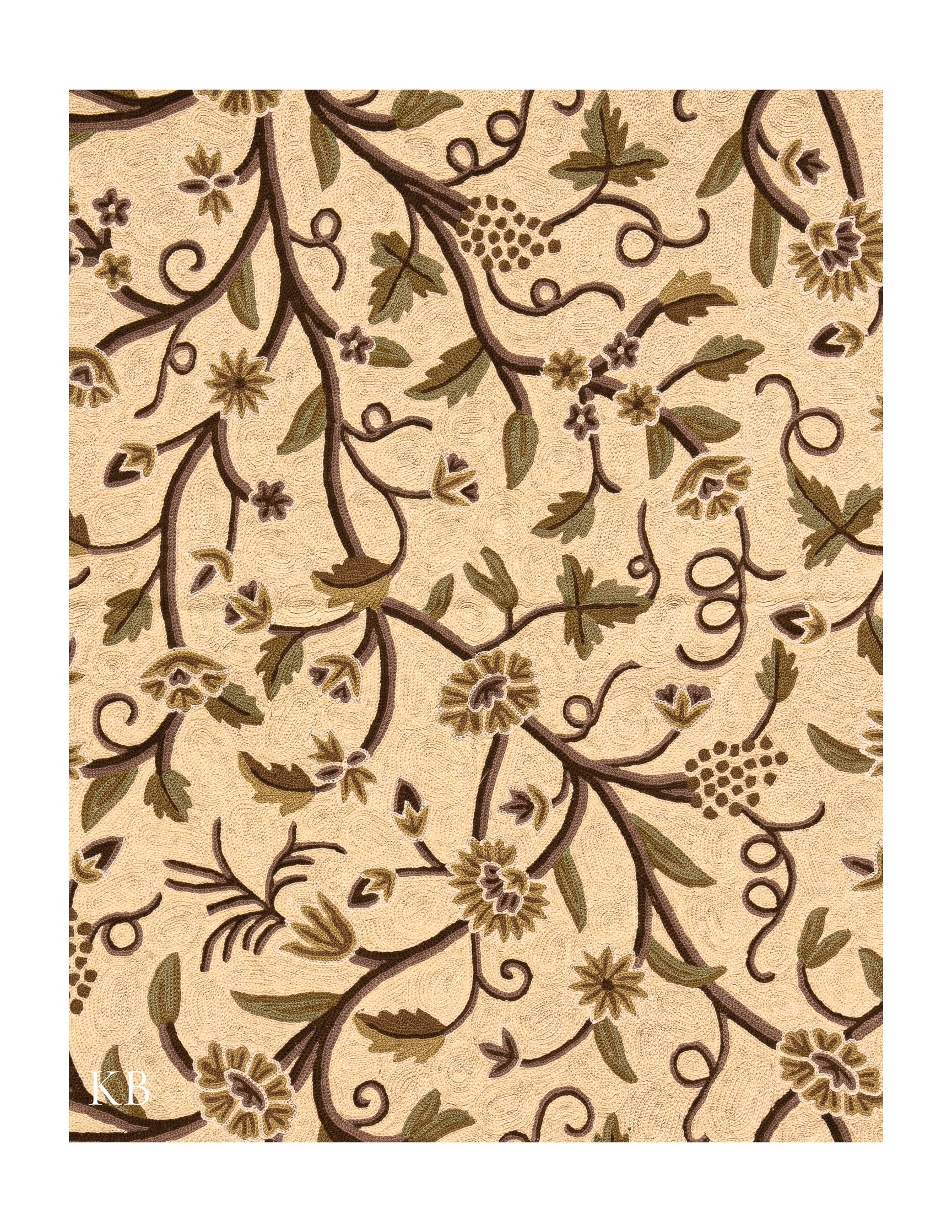 Diwan-e-Khas Mughal Dach Kashmiri Rug - Kashmir Box