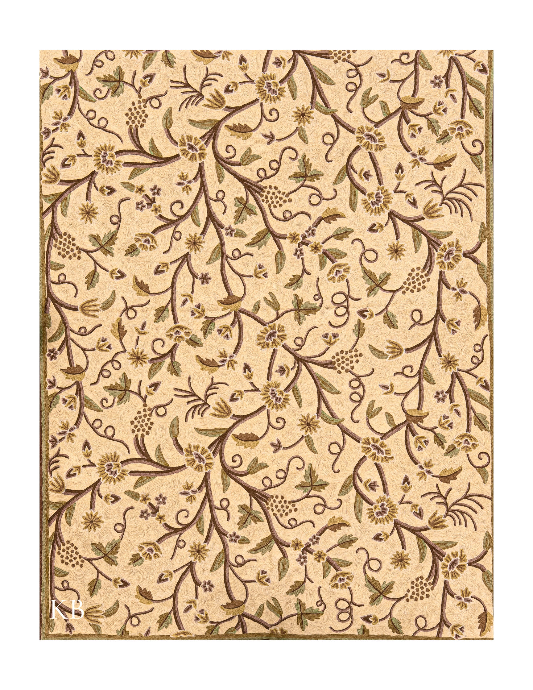 Diwan-e-Khas Mughal Dach Kashmiri Rug - Kashmir Box