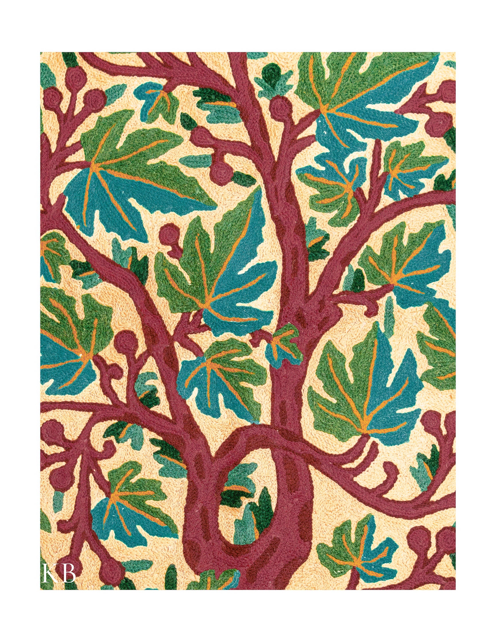 Diwan-e-Khas Kashmiri Chinar of Life Wall Art - Kashmir Box