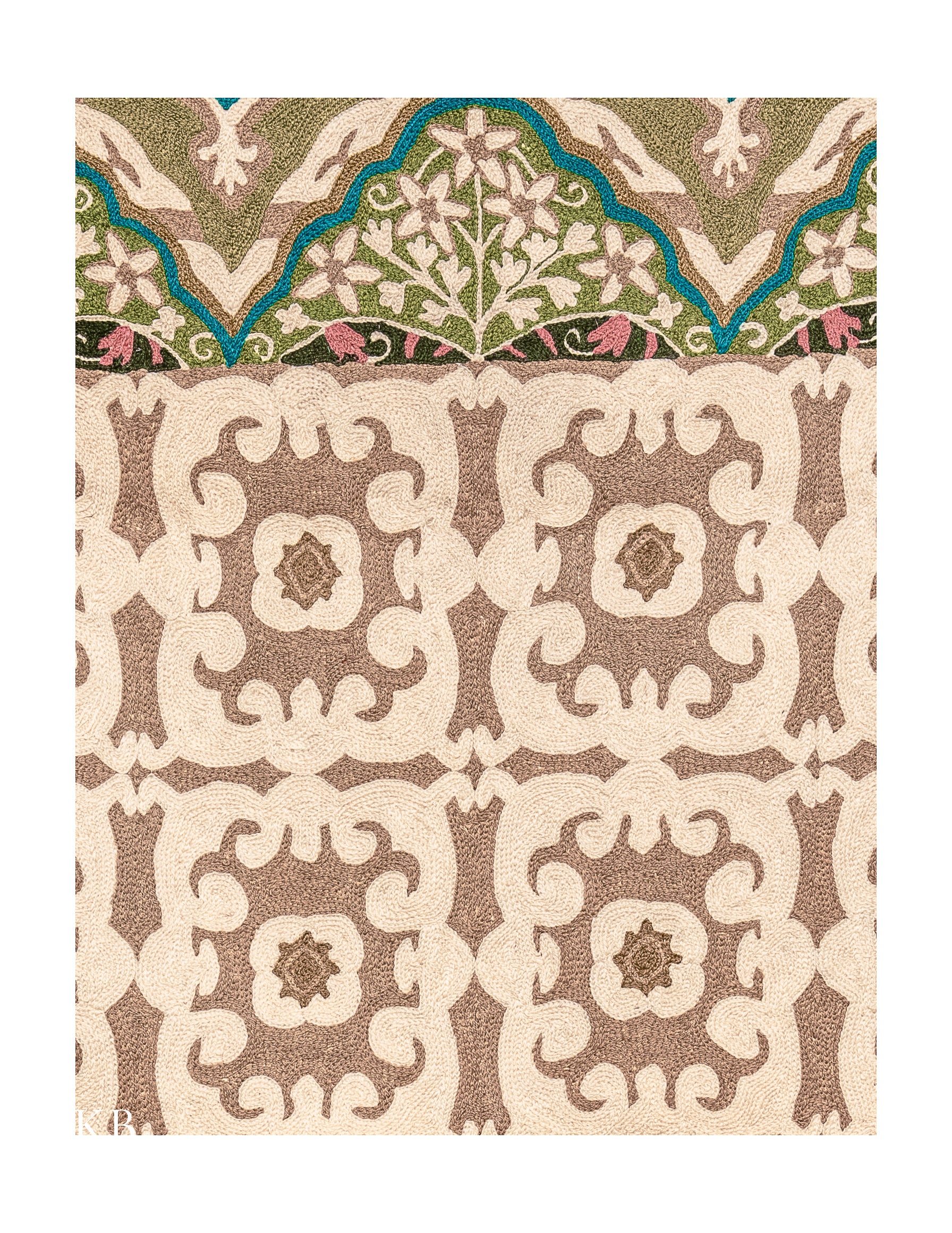 Diwan-e-Khas Grand Archway Kashmiri Rug - Kashmir Box