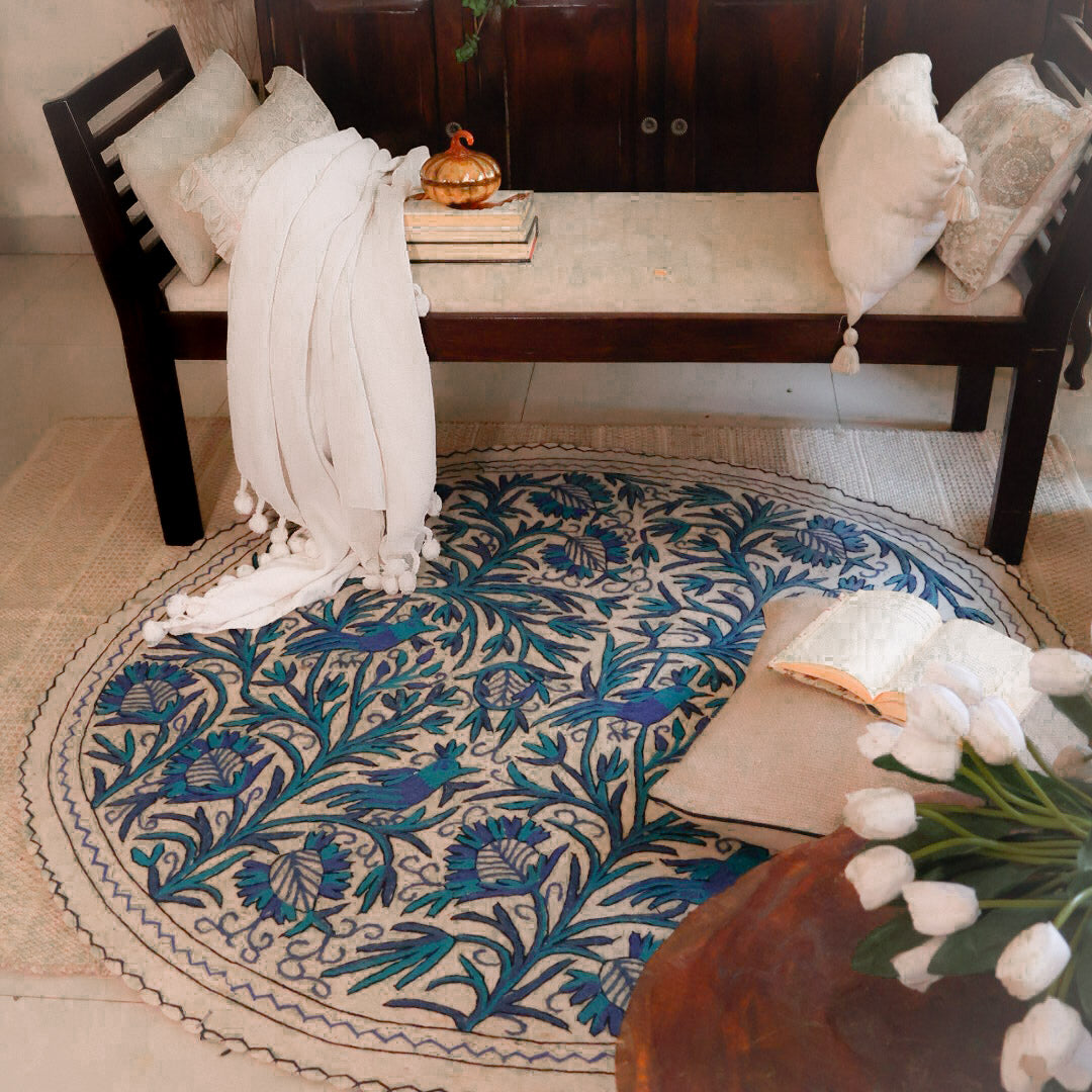 Diwan-e-Khas Morning Grace Kashmiri Namda - Kashmir Box