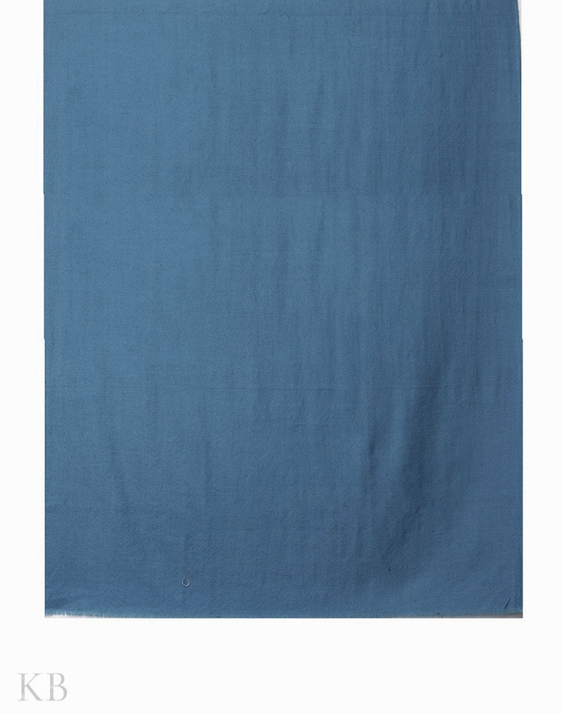 Sapphire Blue Solid Cashmere Pashmina Shawl - KashmirBox.com