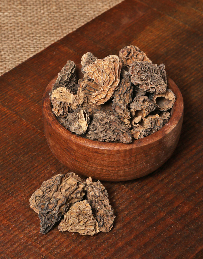Dried Morel Mushrooms (25 Grams) - KashmirBox.com