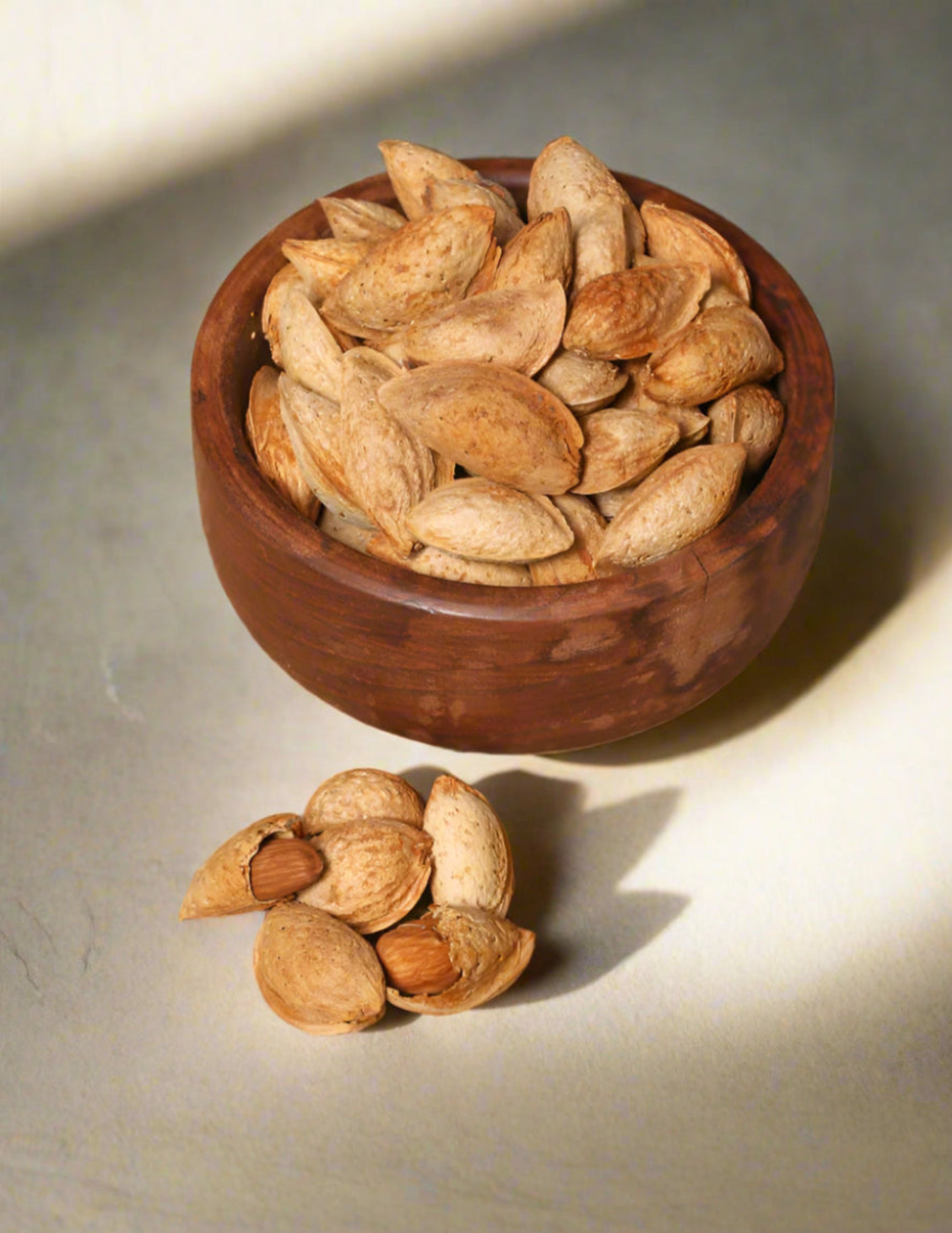 Koshur Kagzi Almonds (With Shell) - KashmirBox.com