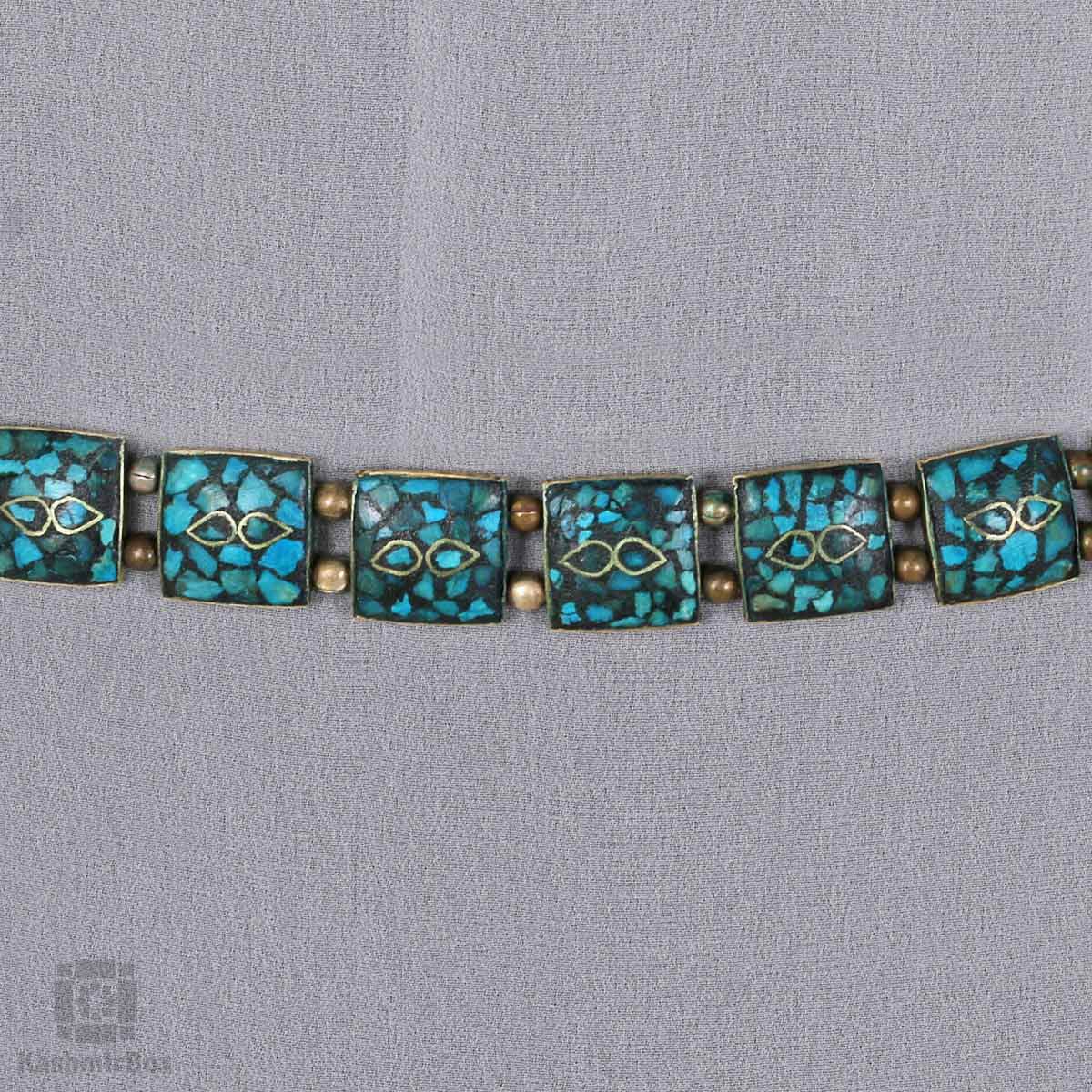 Handcrafted Ferozi Belt - Kashmir Box