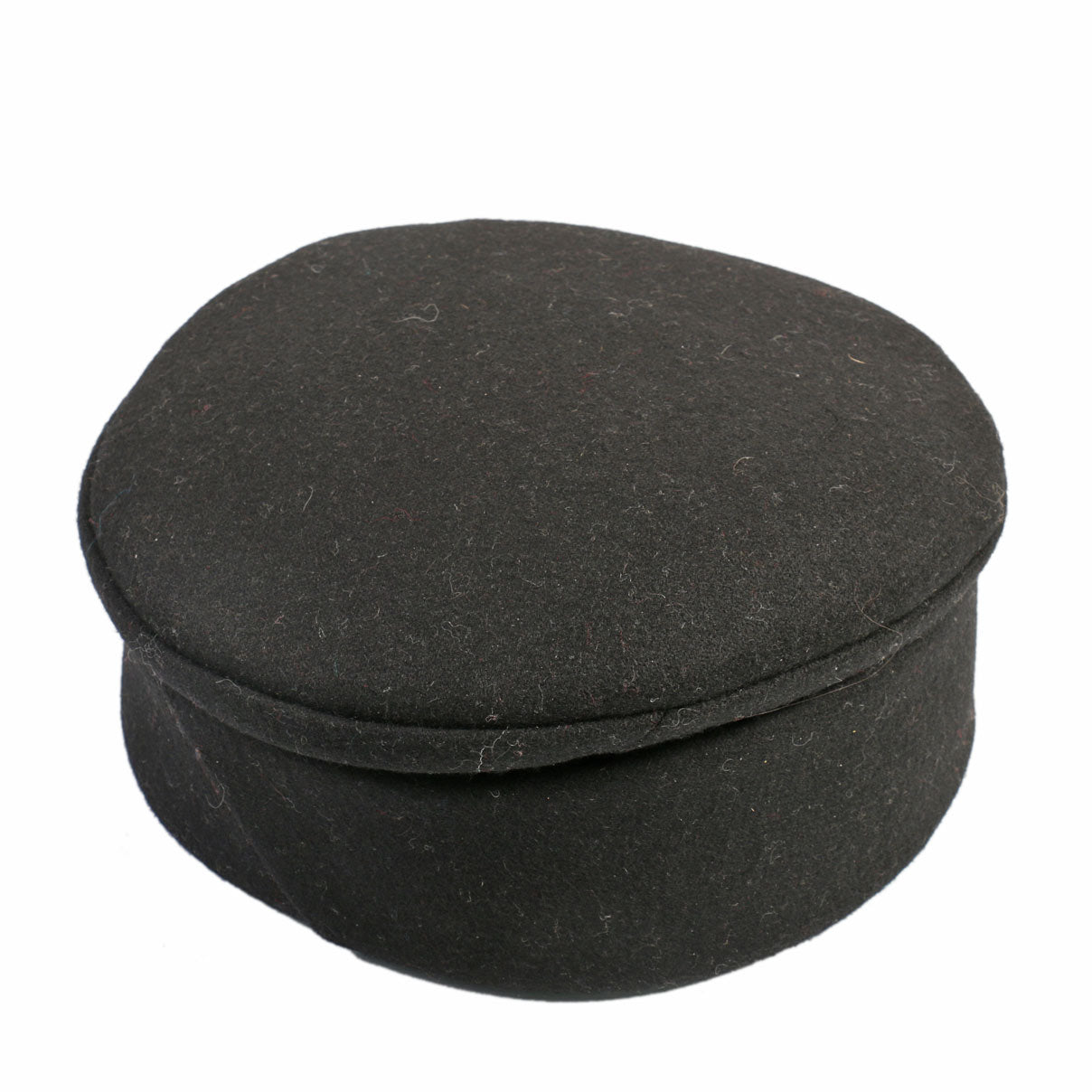 Black Afghani Style Foam Cap - Kashmir Box