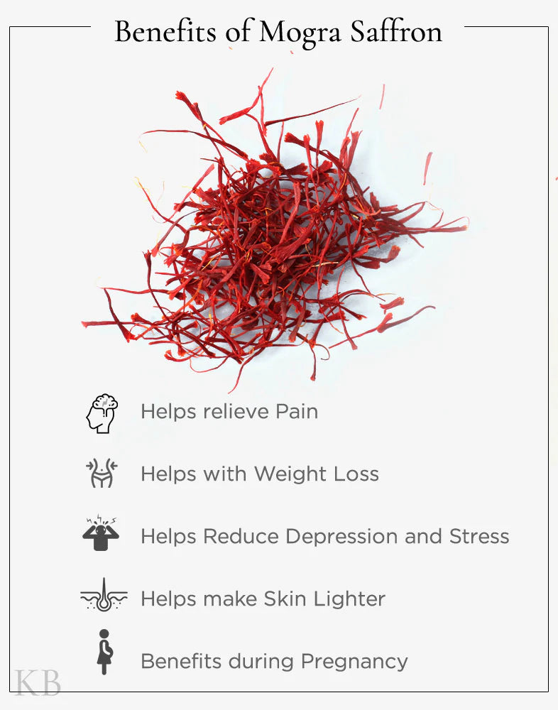 Koshur Kashmiri Kehwa Mix and Mongra Saffron Combo - Kashmir Box