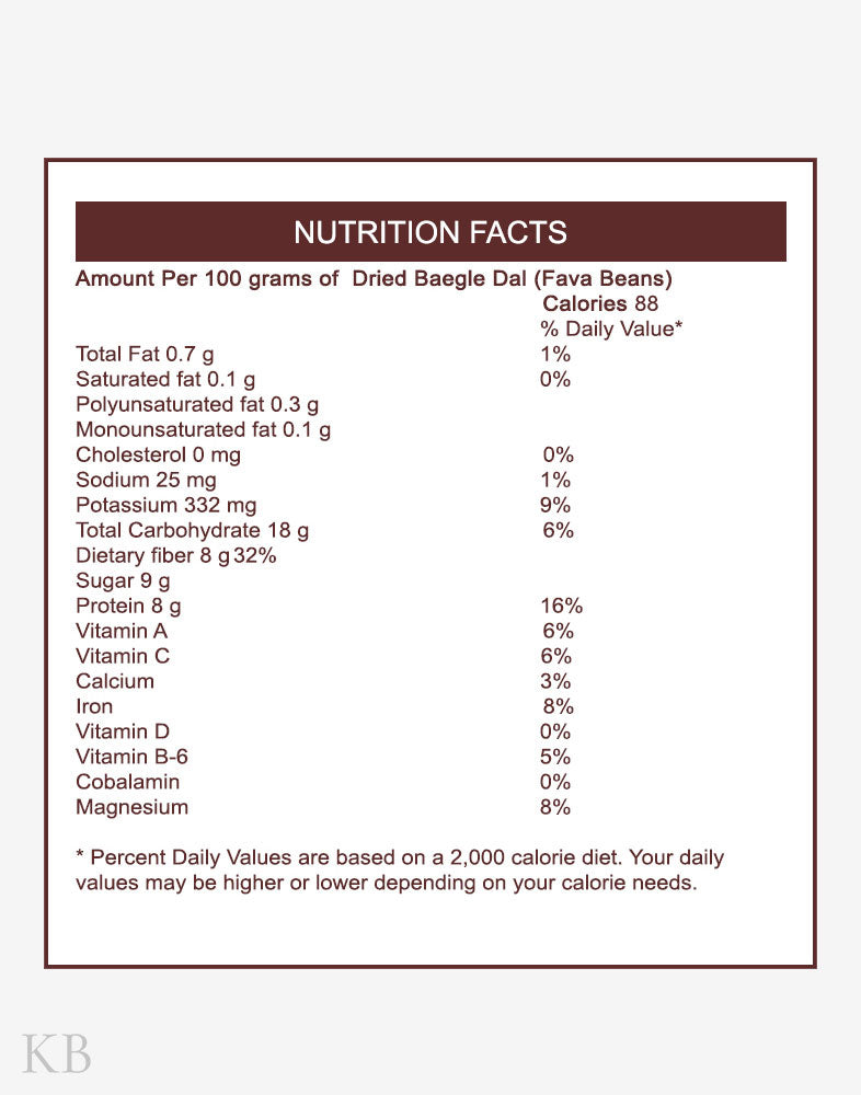 Kashmiri Dried Baegle Dal - KashmirBox.com